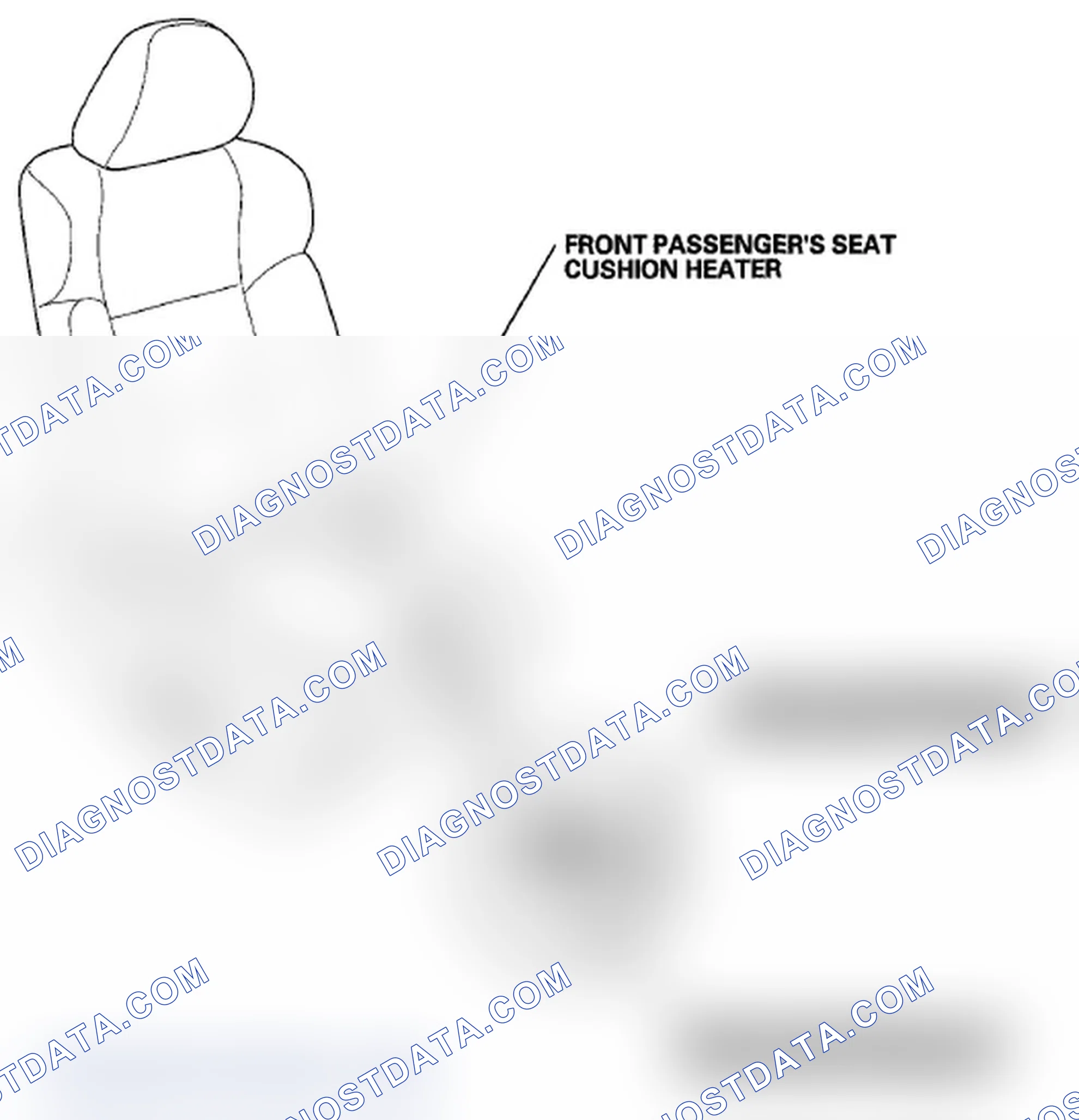 Scheme 190: Front Passenger's Seat