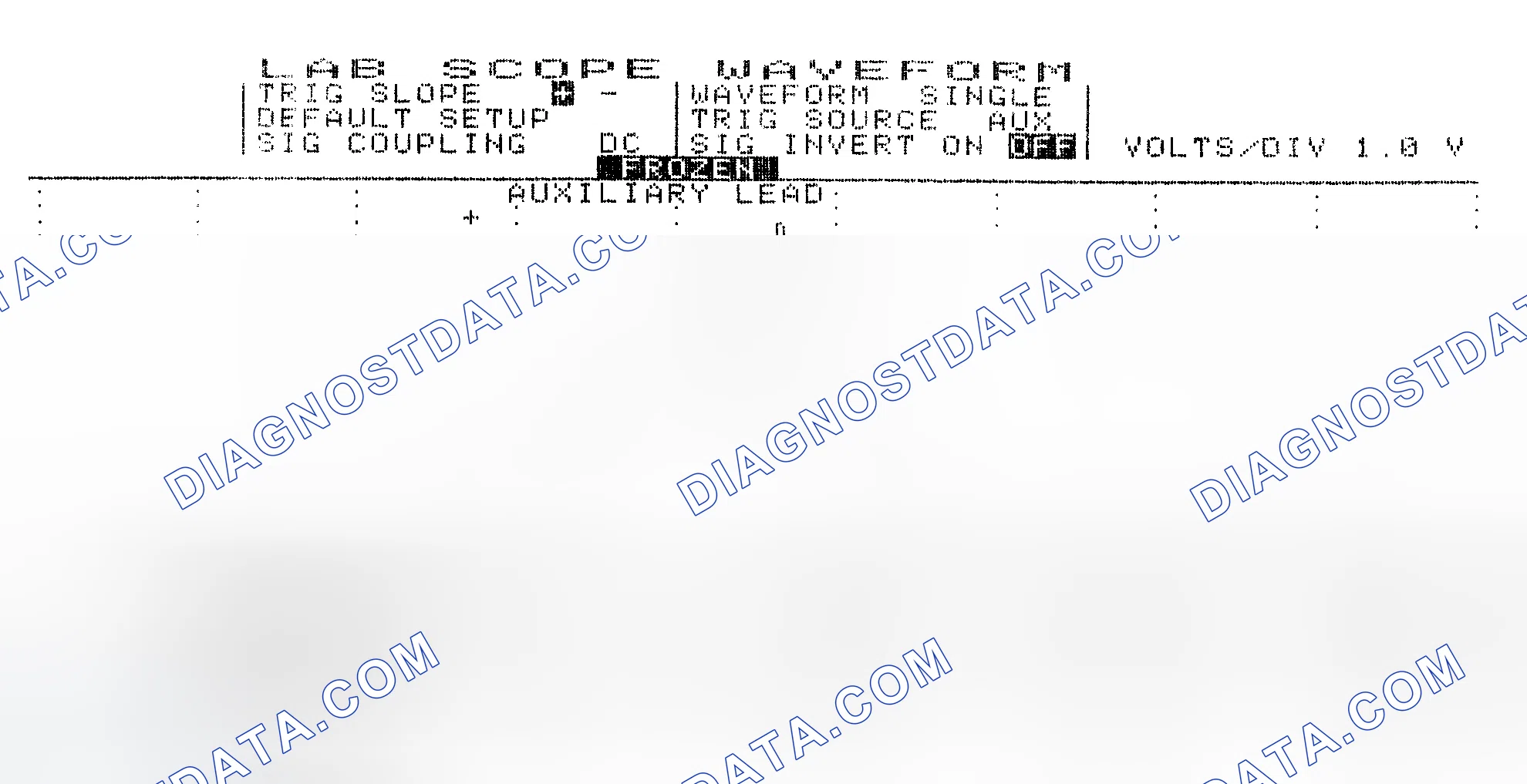 Scheme 19: Single Injector w/Excessive Current Flow - Current Pattern