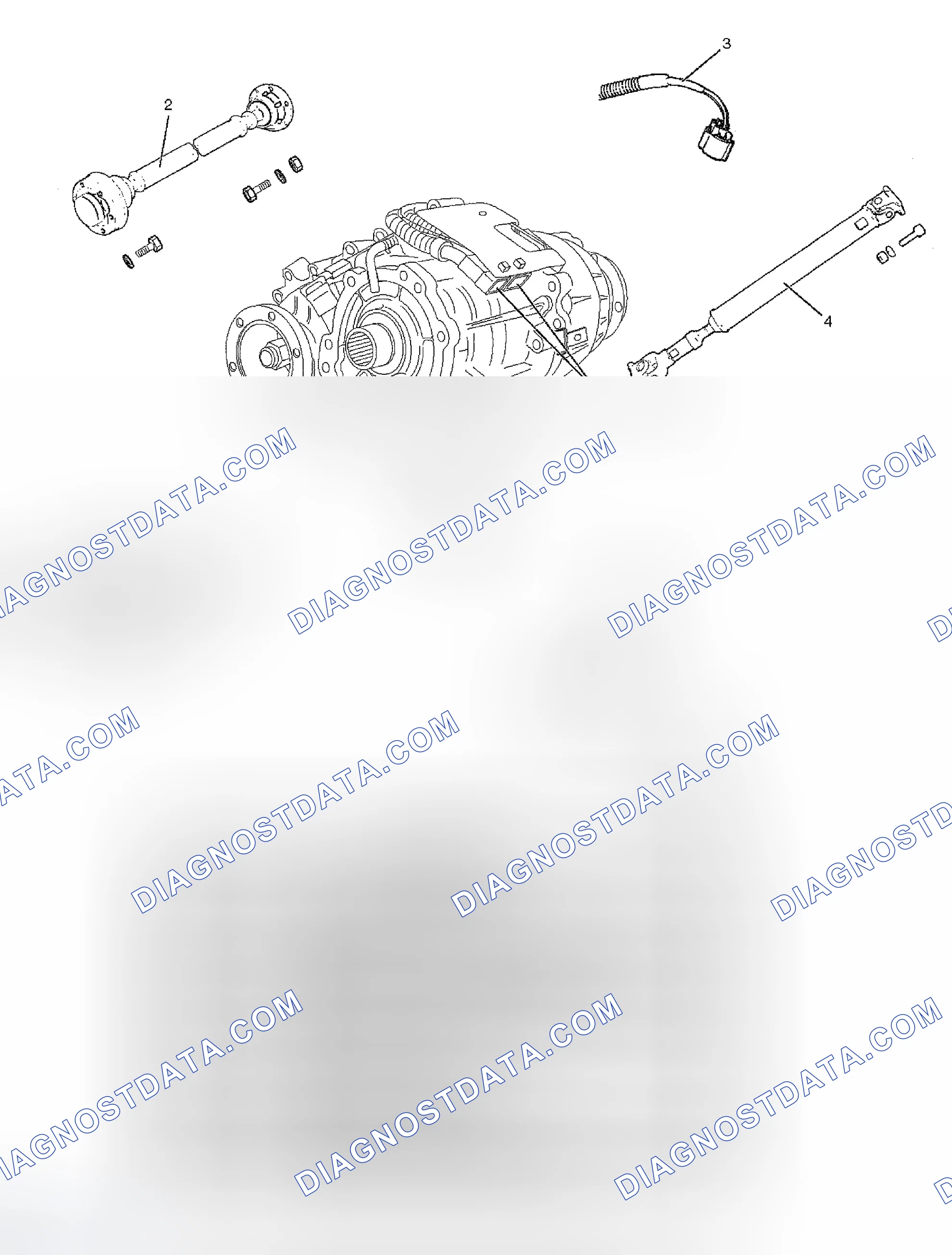 Scheme 227: REMOVAL AND INSTALLATION OF TRANSFER CASE ASSEMBLY
