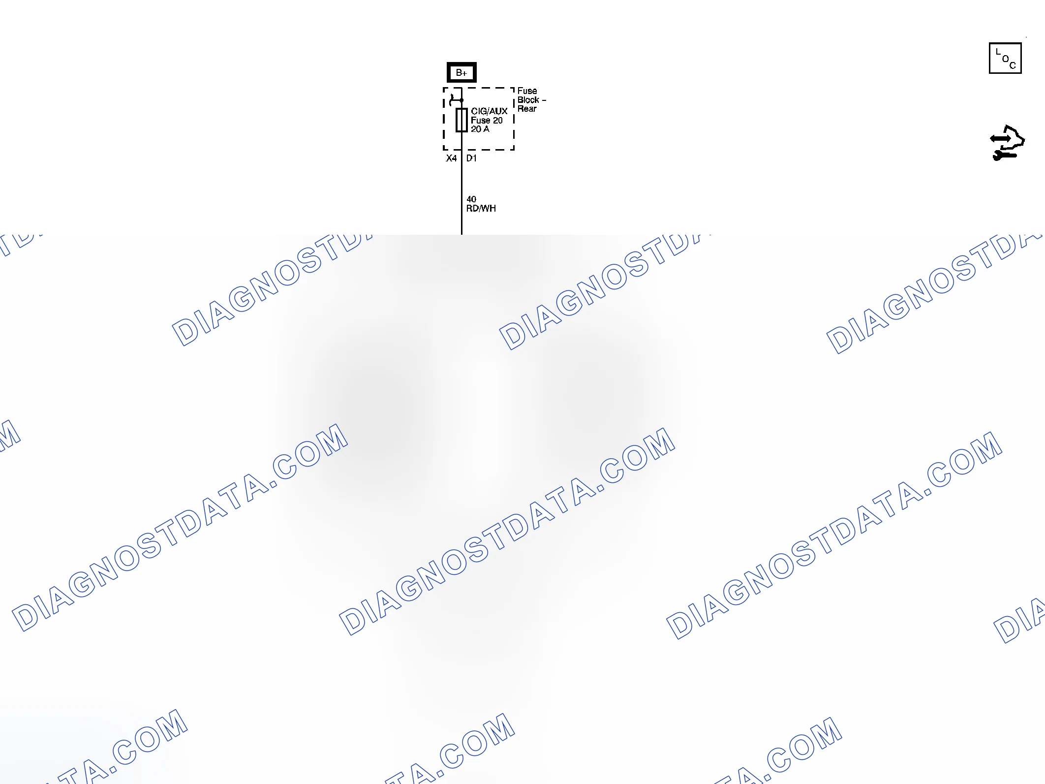 Scheme 166: Cigar Lighter/Power Outlet Schematics