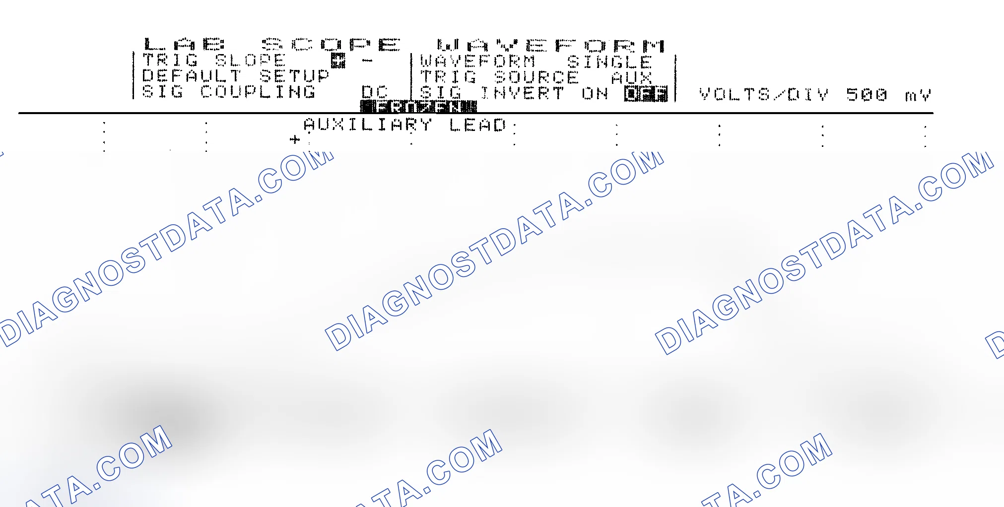 Scheme 14: Single Injector w/Excessive Current Flow - Current Pattern
