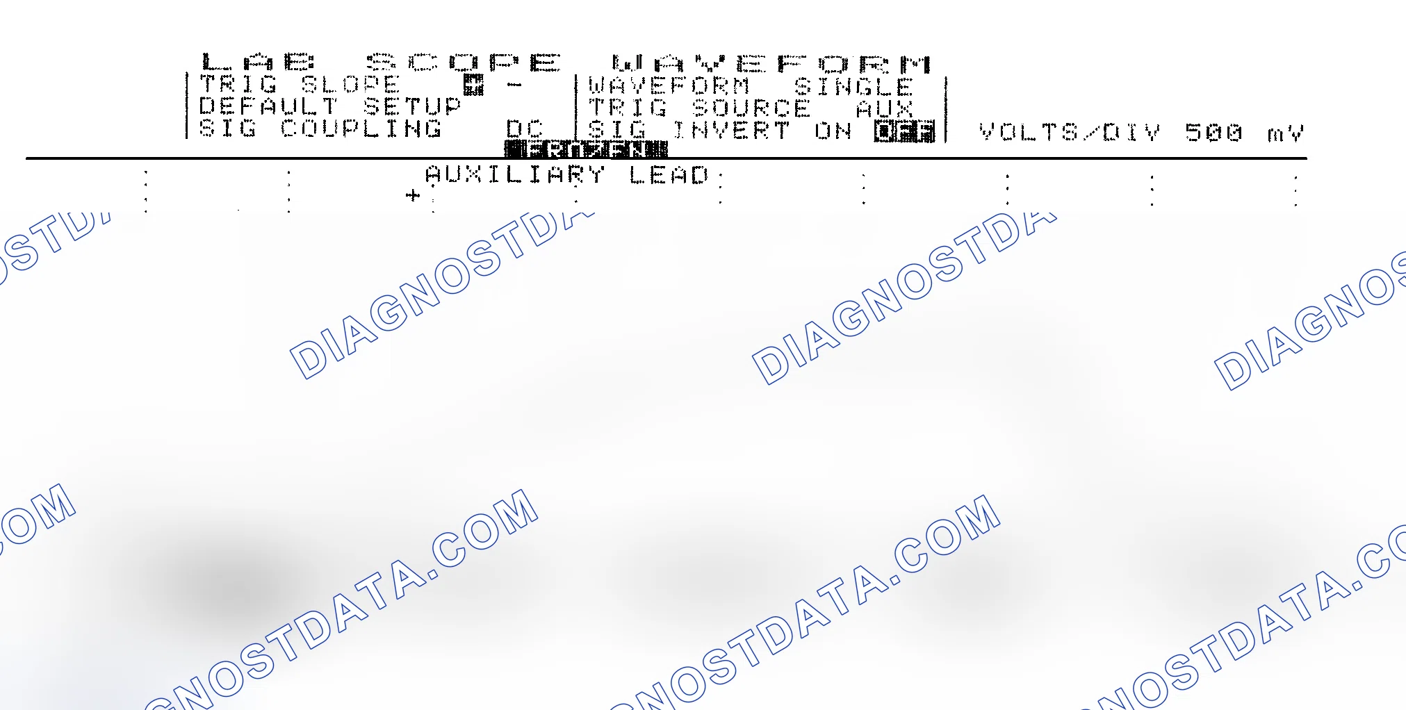 Scheme 14: Single Injector w/Excessive Current Flow - Current Pattern