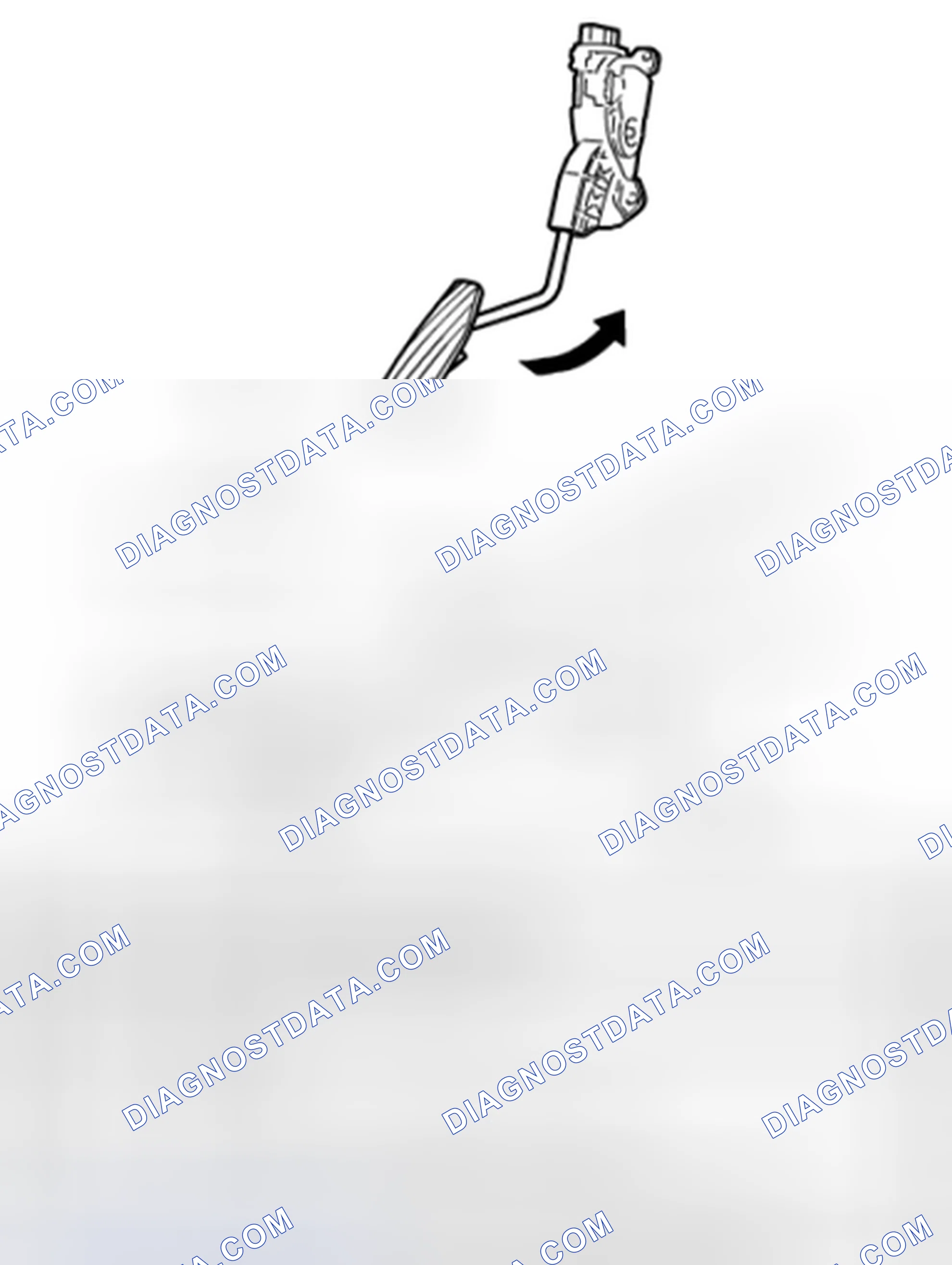 Scheme 1: Accelerator Pedal Position (APP) Sensor Assembly On-Vehicle Inspection