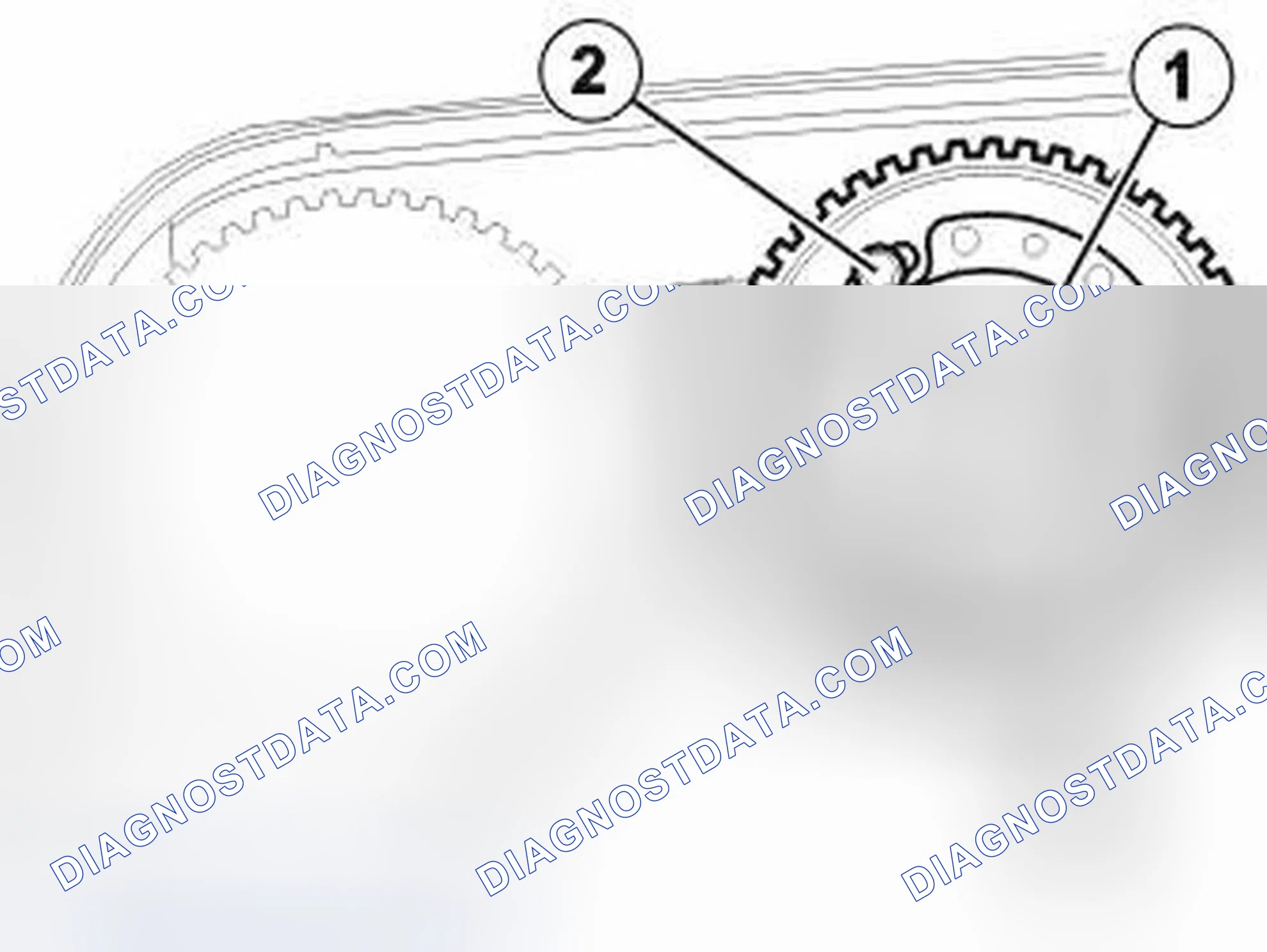 Scheme 479: Installing the variable valve timing unit on the camshaft