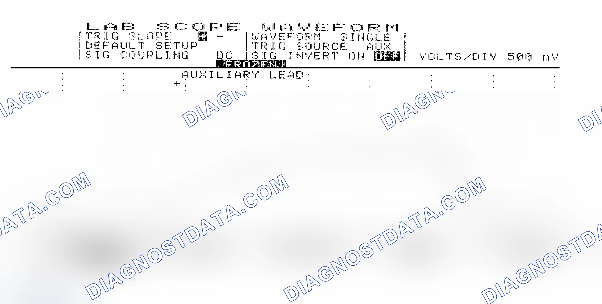 Scheme 14: Single Injector w/Excessive Current Flow - Current Pattern