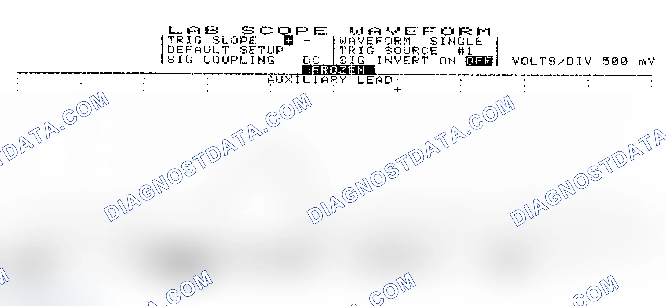 Scheme 10: Single Injector w/Excessive Current Flow - Current Pattern