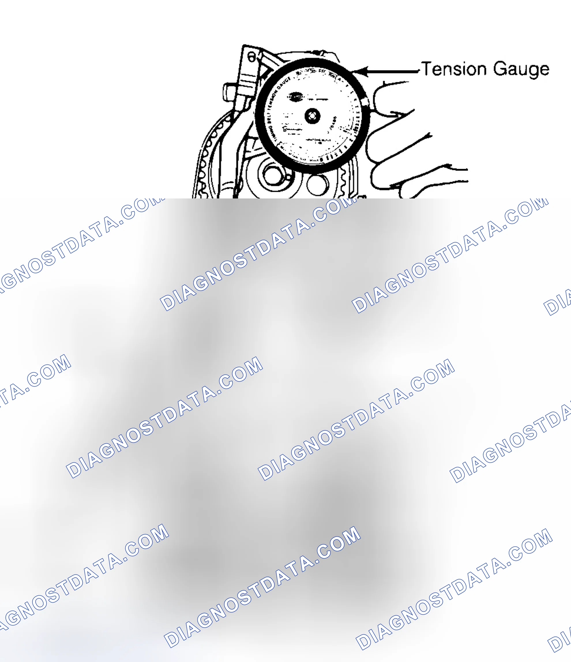 Scheme 3: Adjusting Typical Timing Belt Tension