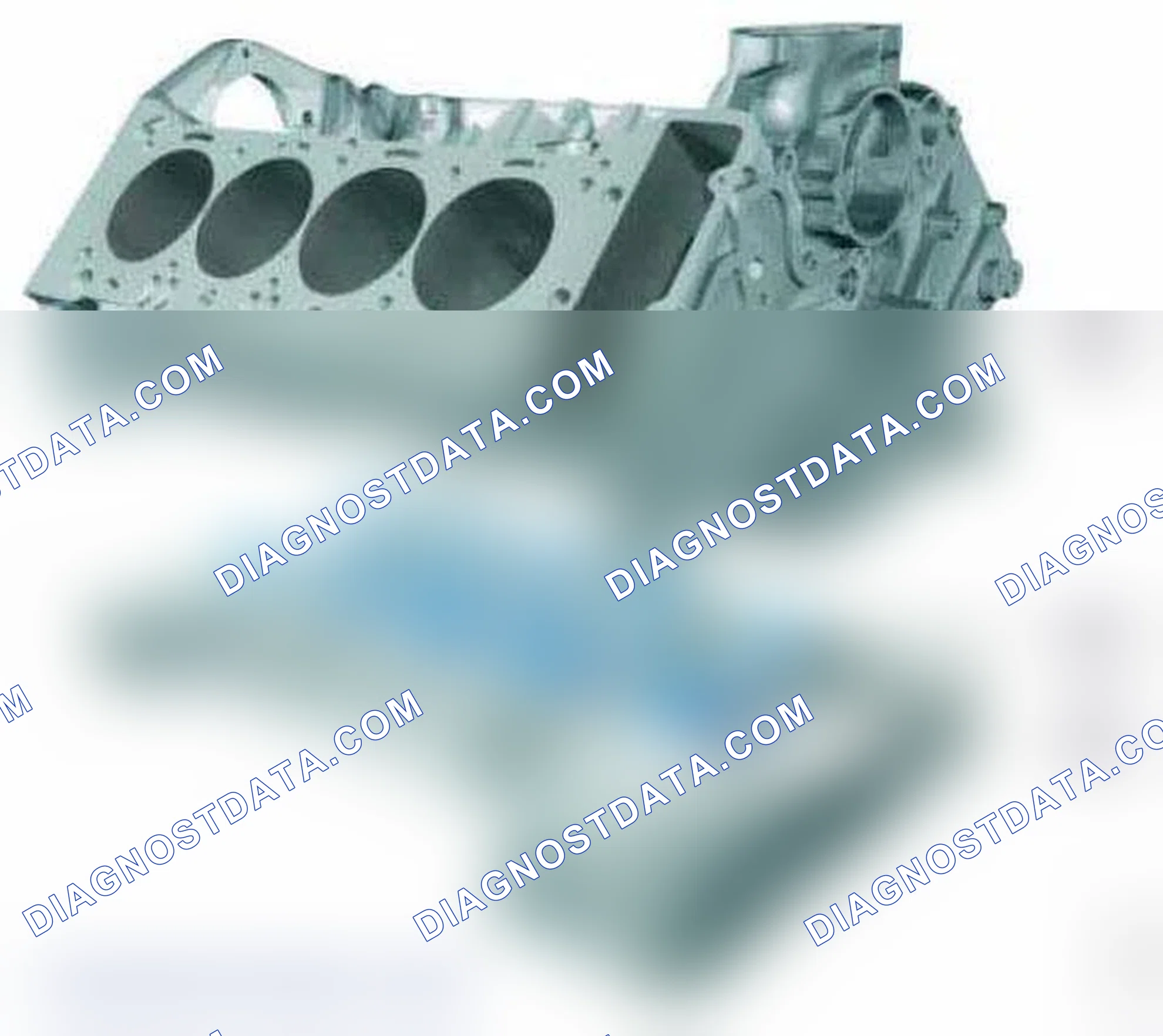 Scheme 706: Engine Block with Bedplate Construction