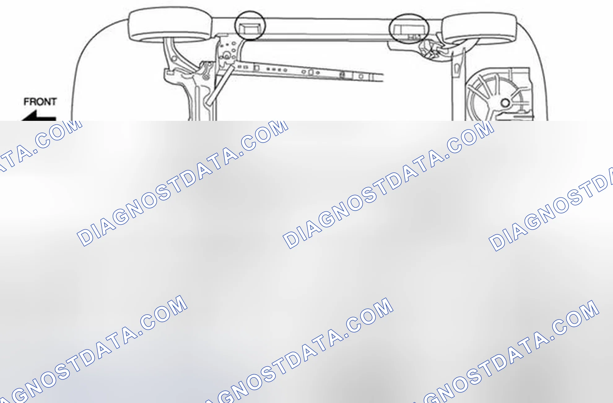 Scheme 53: Identifying Vehicles Side Step Molding Vehicle Lift Points