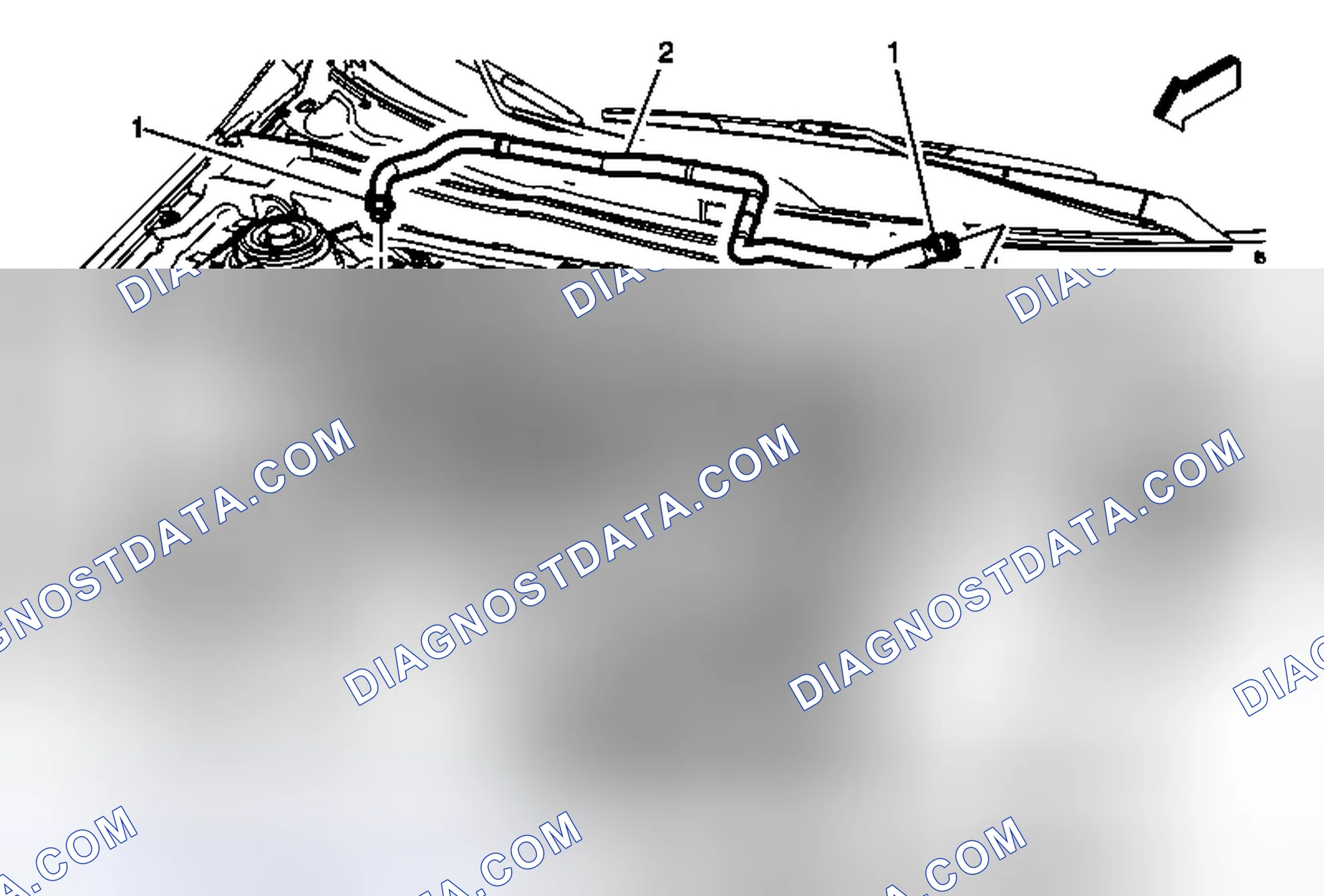 Scheme 2: Radiator Surge Tank Inlet Hose Replacement (LKW)