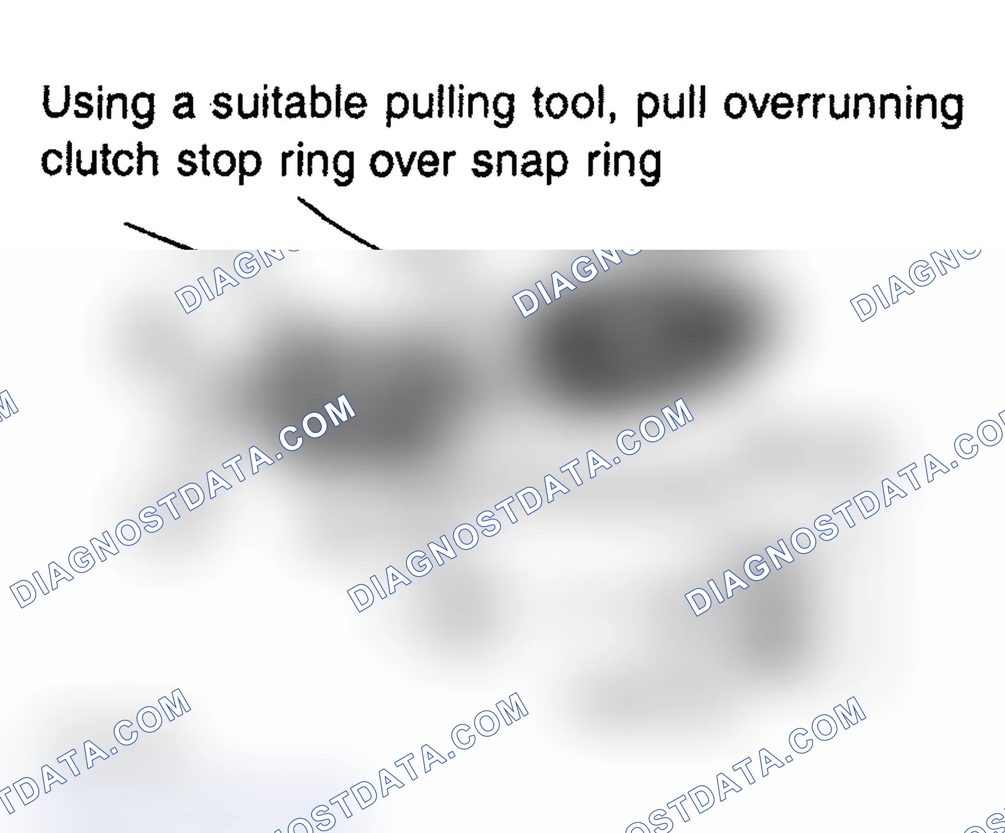 Scheme 21: Reassembly (Stop & Snap Ring)