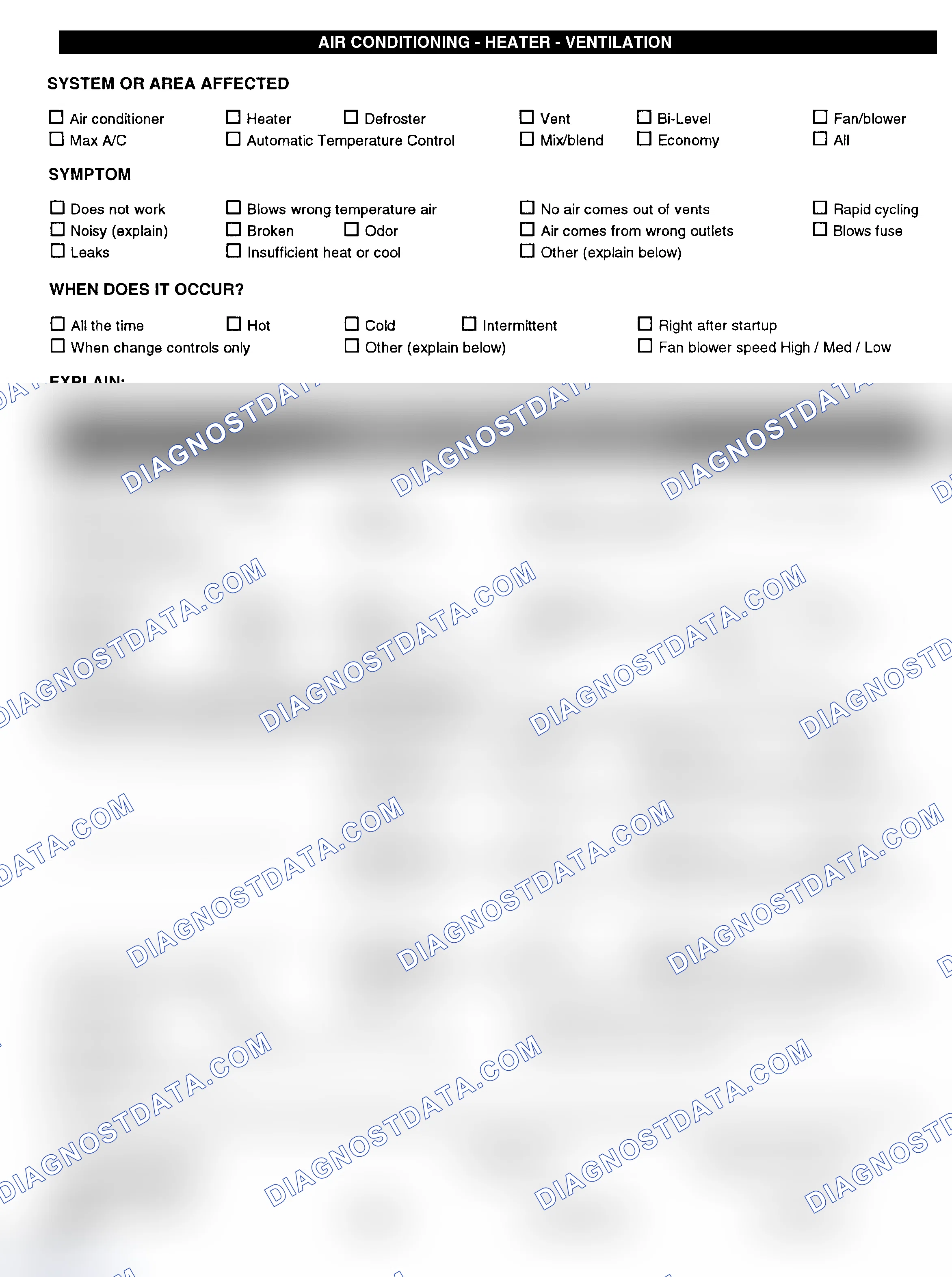 Scheme 4: Symptom Check List - Page 3