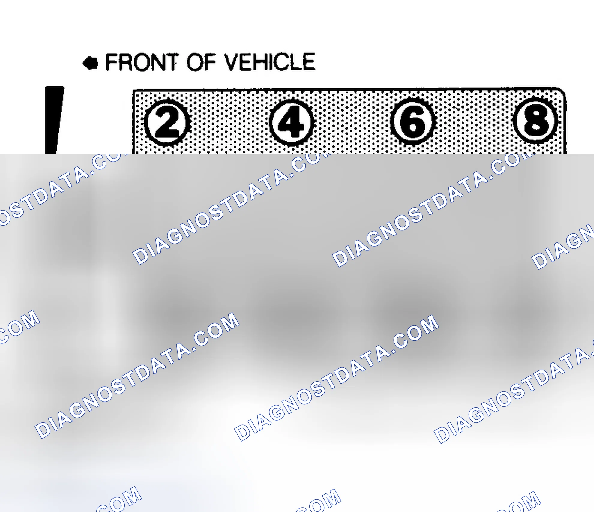Scheme 6: 6.2L Diesel Engine Firing Order
