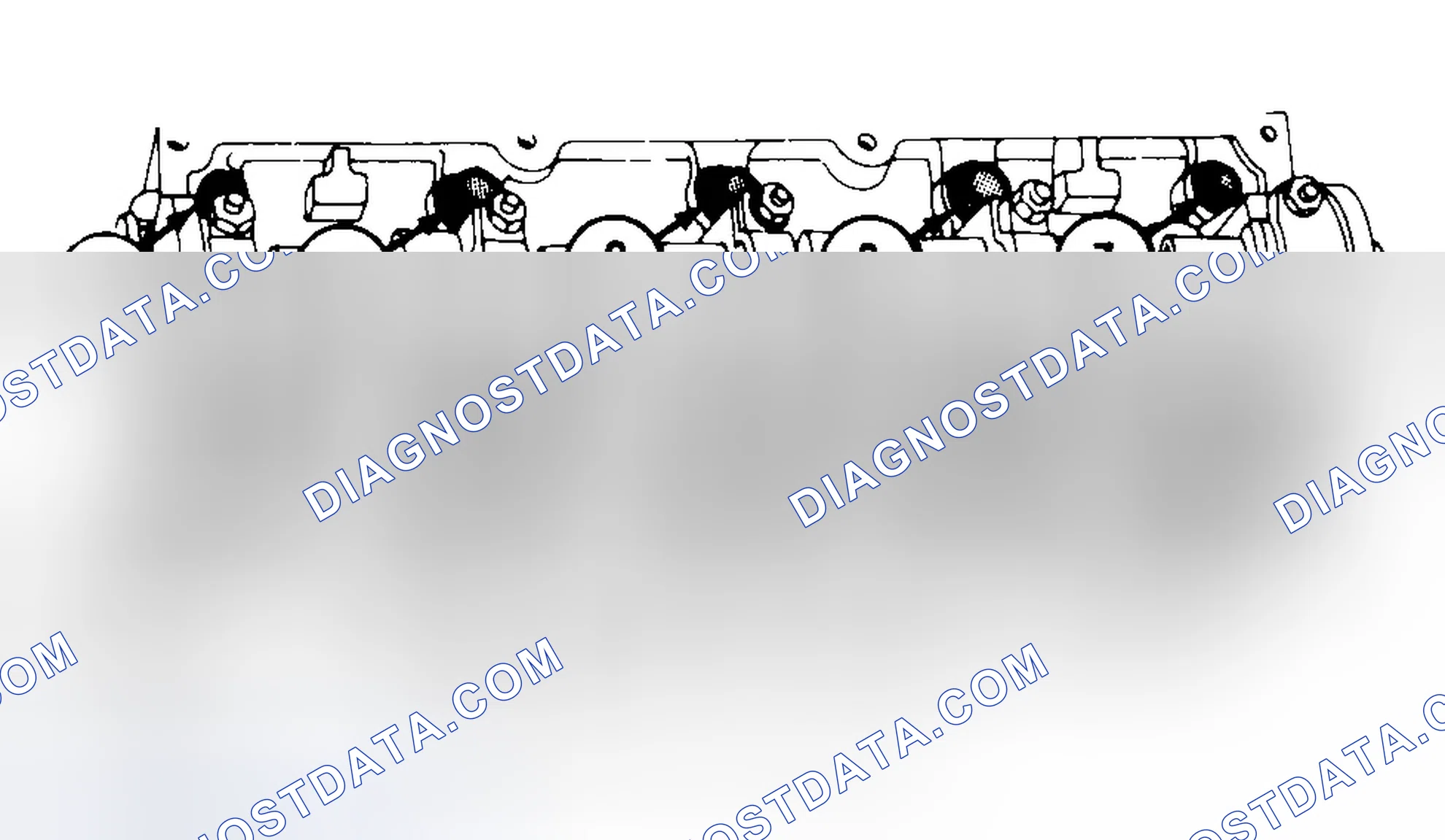 Scheme 7: Typical Cylinder Head Tightening or Loosening Sequence