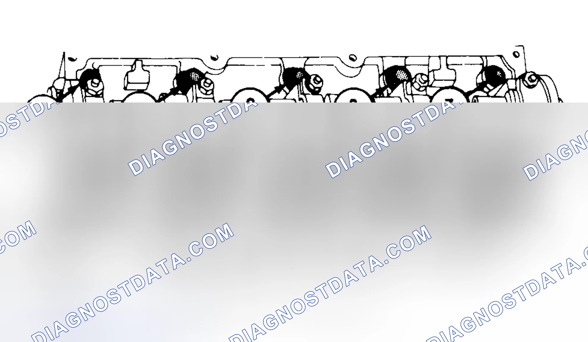 Scheme 7: Typical Cylinder Head Tightening or Loosening Sequence