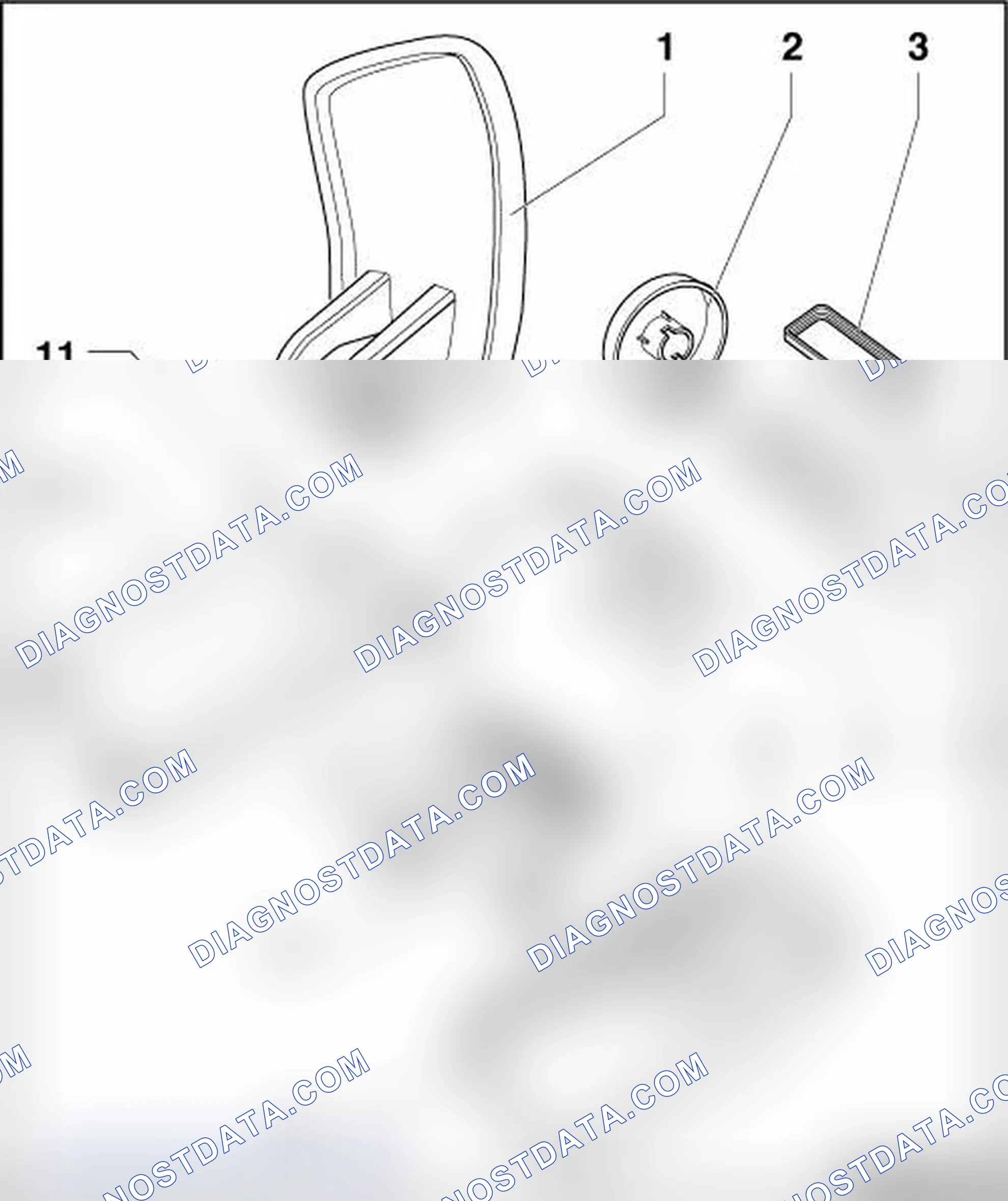 Scheme 71: CENTER ARMREST