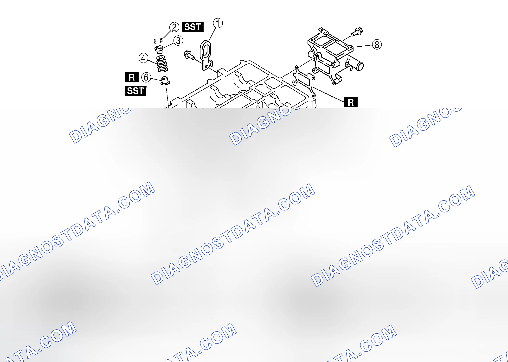 Scheme 55: CYLINDER HEAD (II) DISASSEMBLY