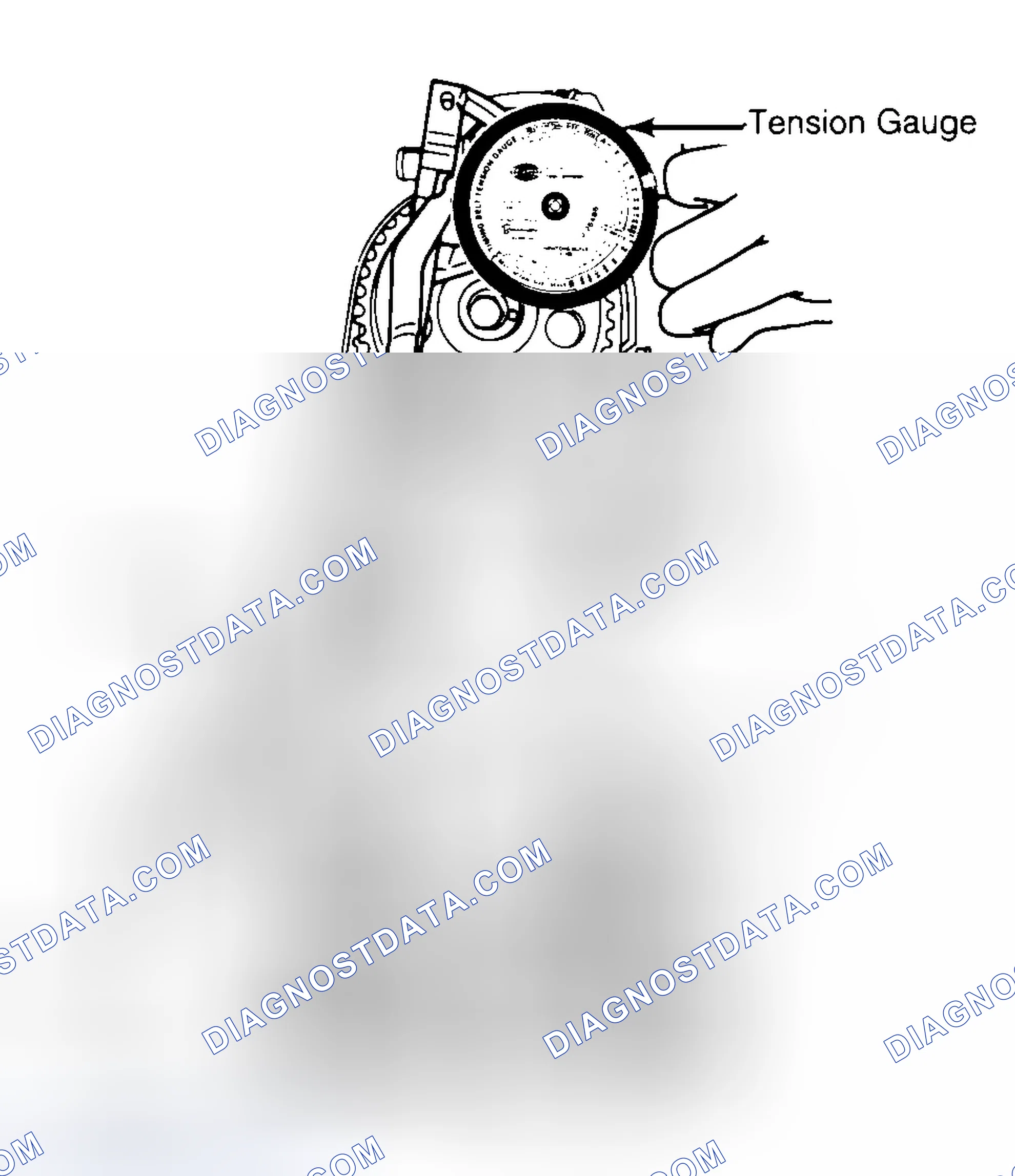 Scheme 3: Adjusting Typical Timing Belt Tension