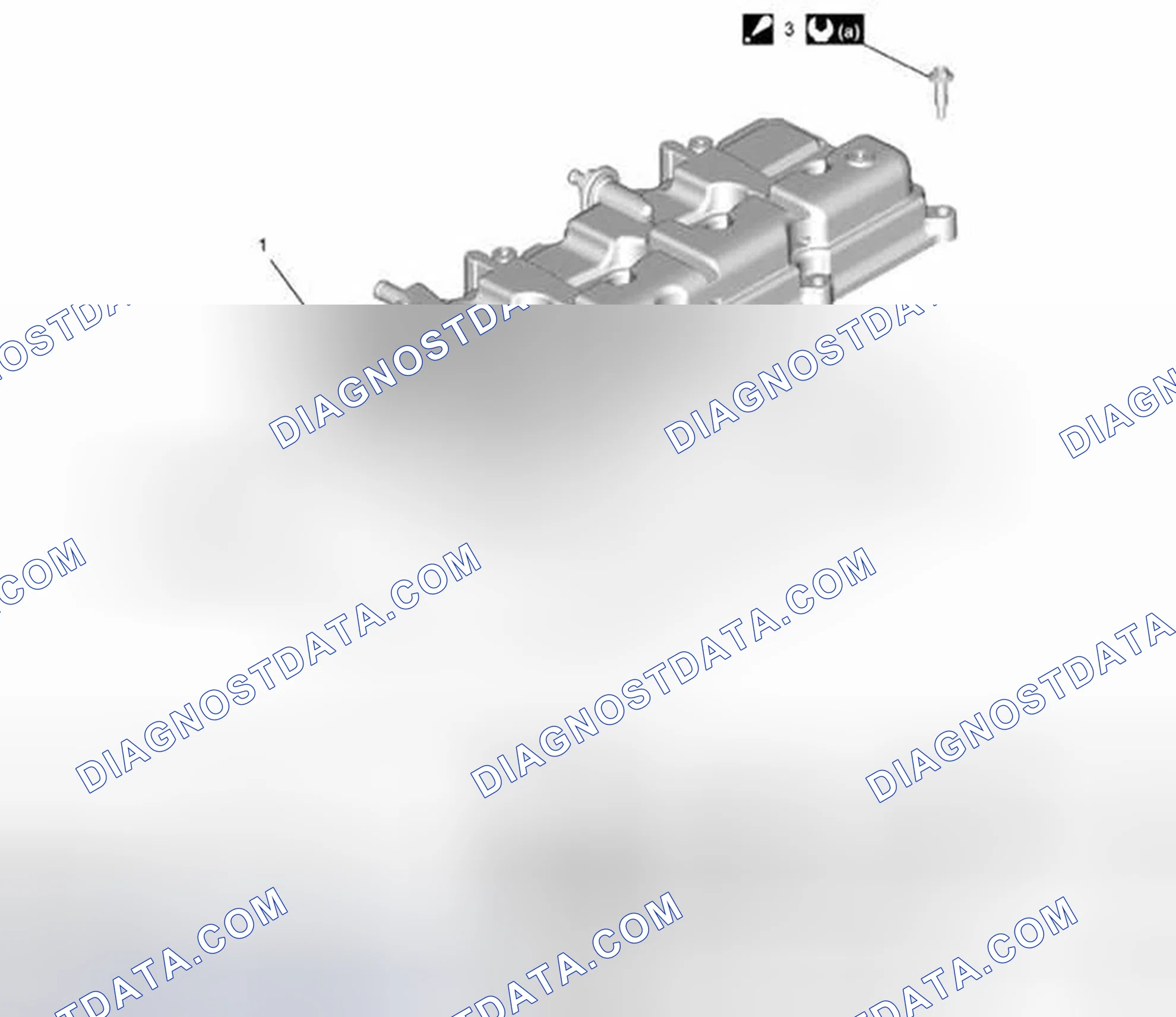 Scheme 10: Cylinder Head Cover Components