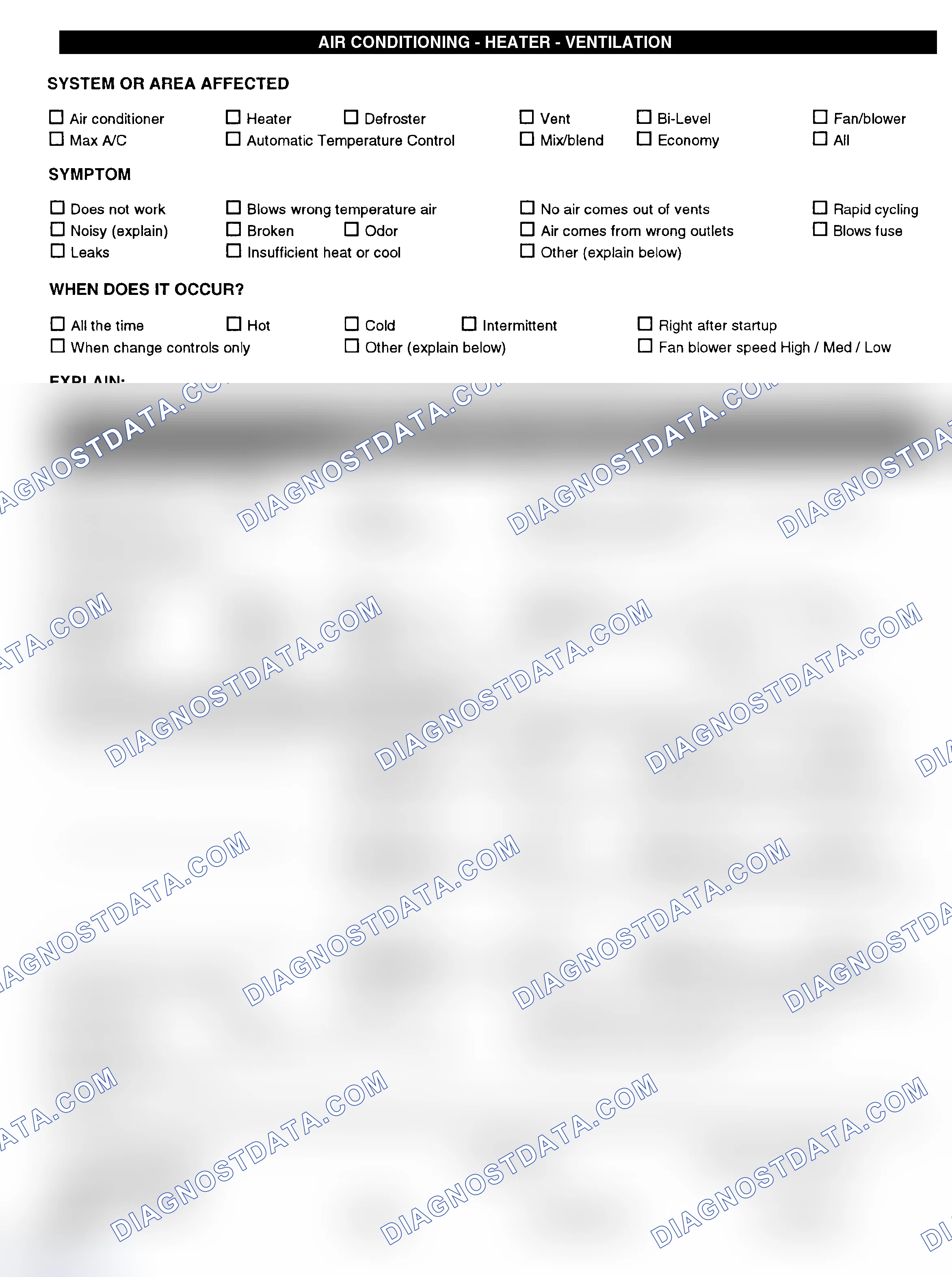 Scheme 4: Symptom Check List - Page 3