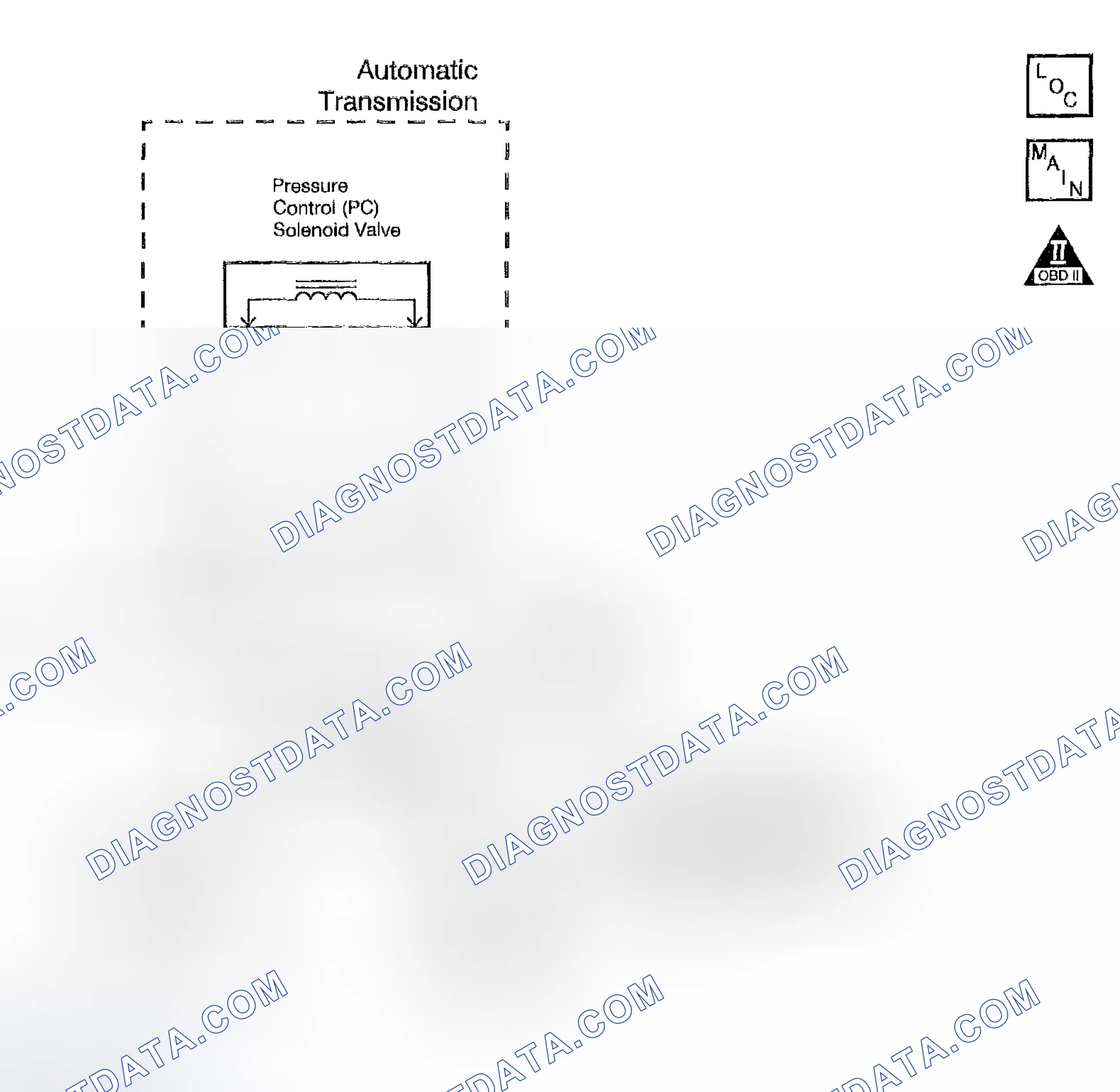 Scheme 469: DTC P0748: Open Or Short In The Pc Solenoid Valve Circuit