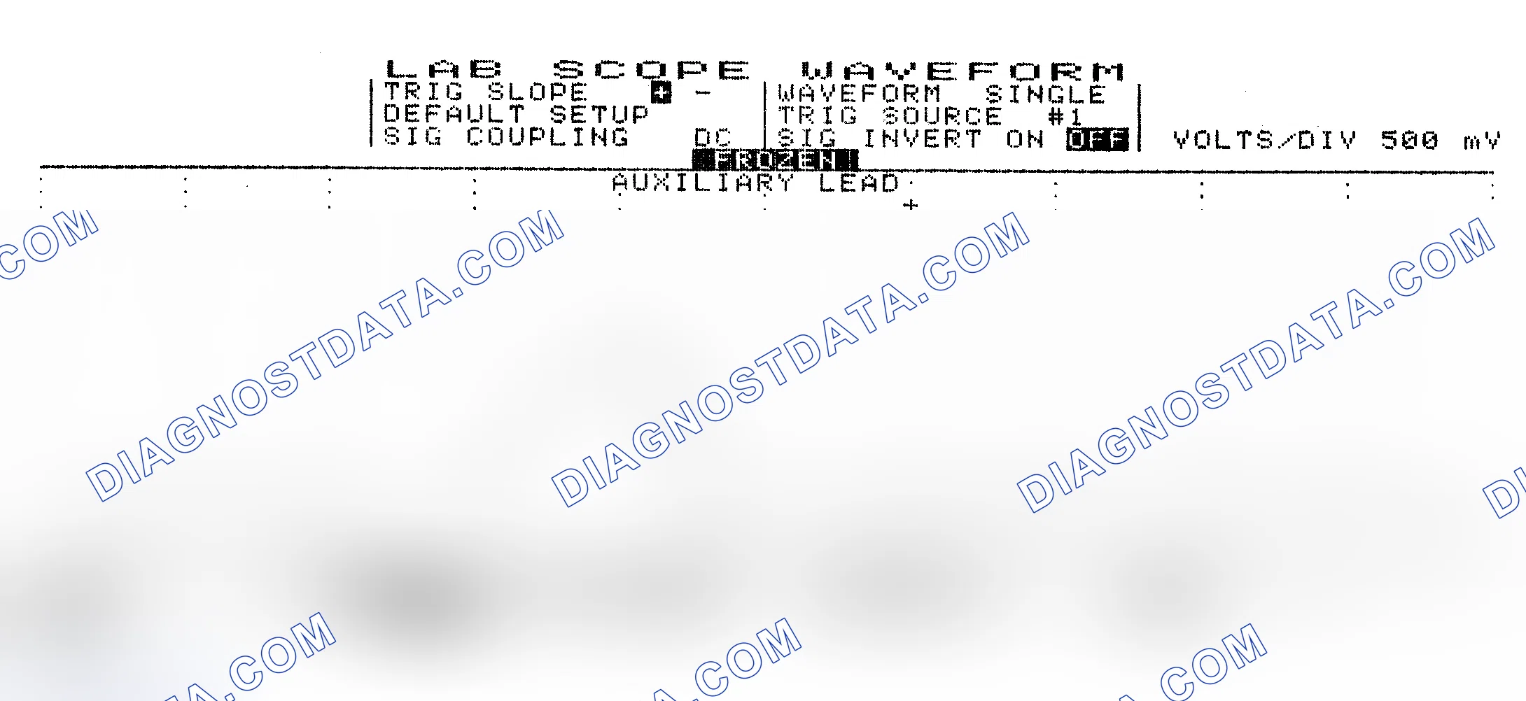 Scheme 10: Single Injector w/Excessive Current Flow - Current Pattern