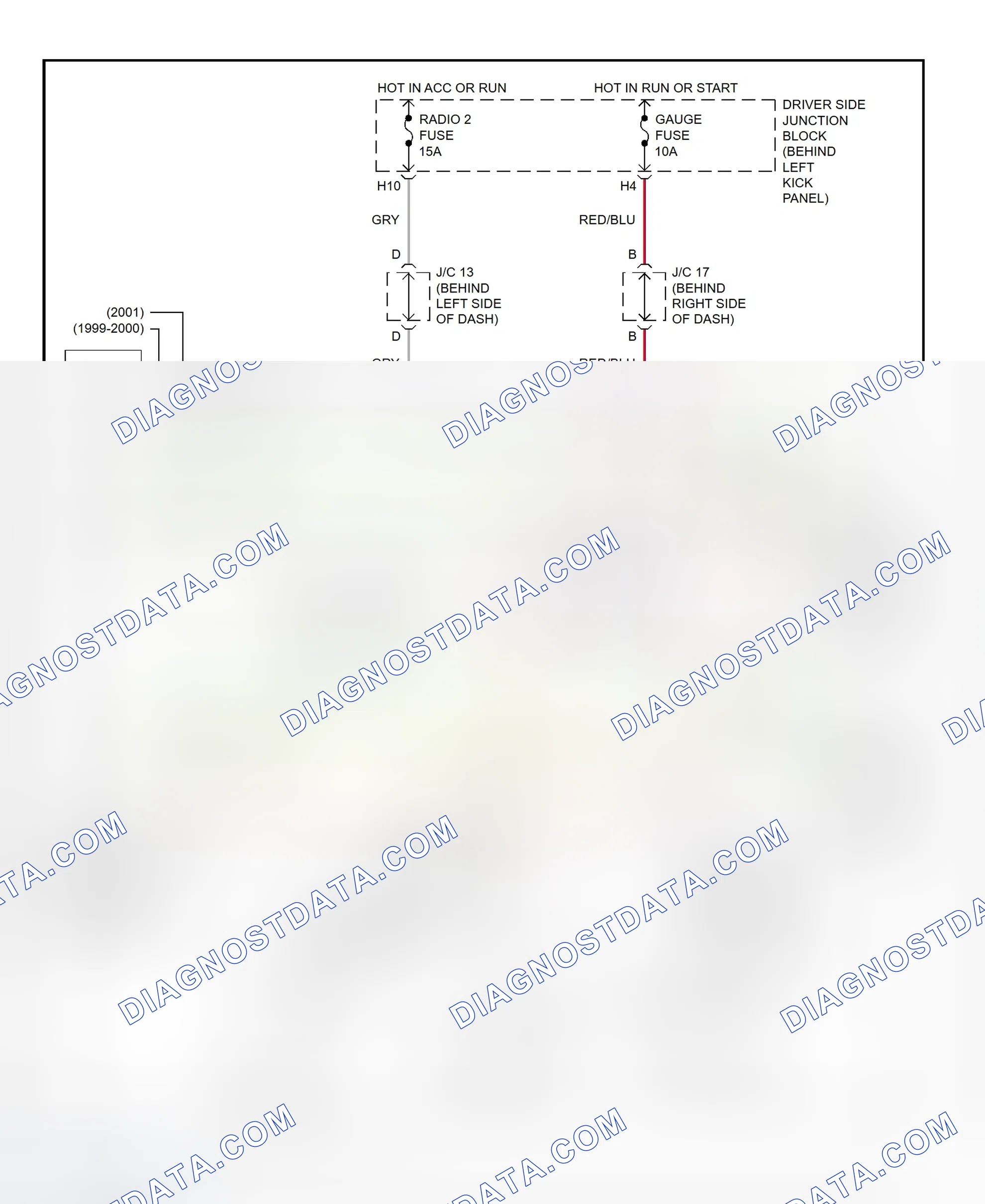Scheme 363: Shift Interlock System Wiring Diagram (2001 - Lexus GS300)