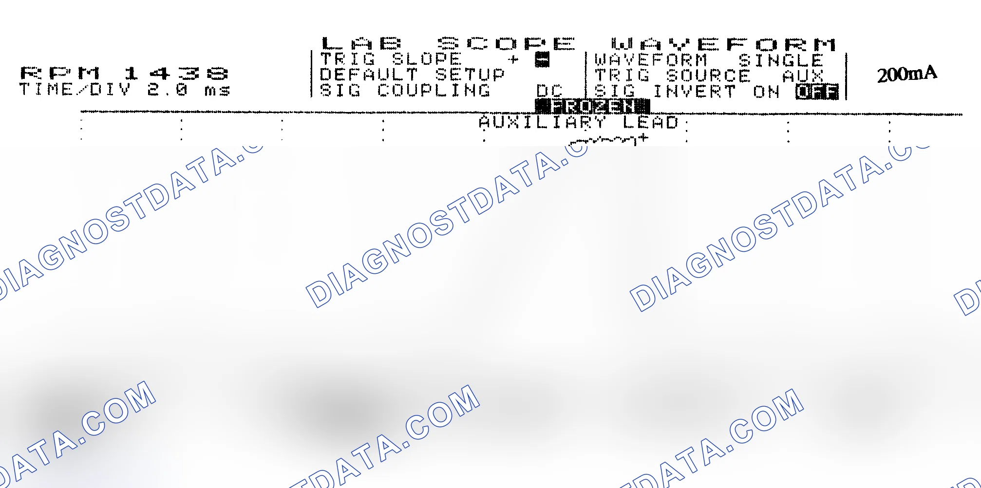 Scheme 15: Single Injector w/Normal Current Flow - Current Pattern