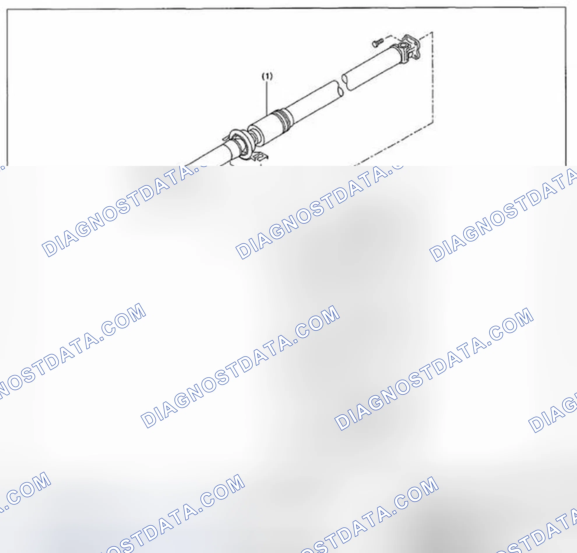 Scheme 38: PROPELLER SHAFT