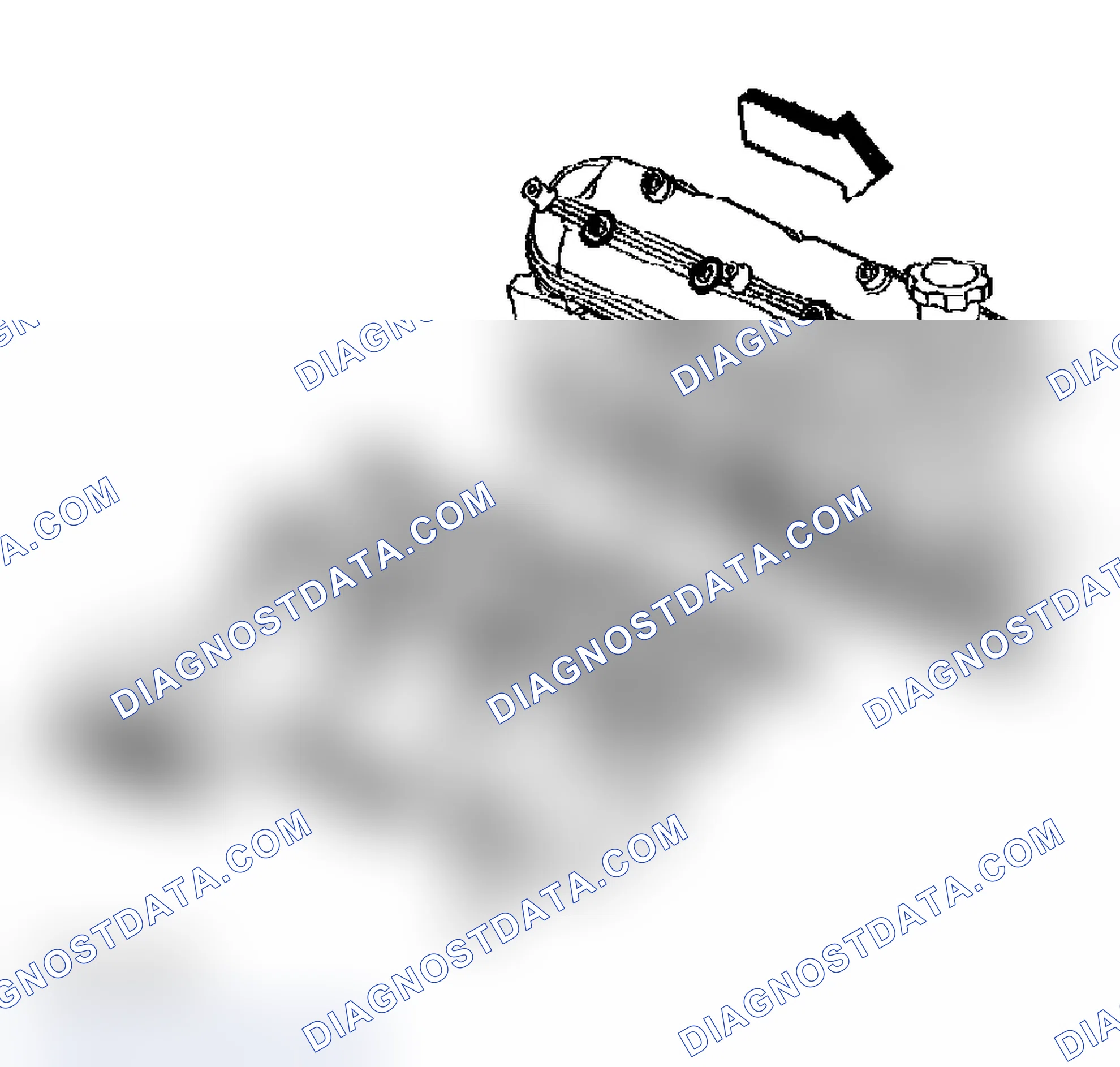 Scheme 409: Exhaust Manifold Removal - Right