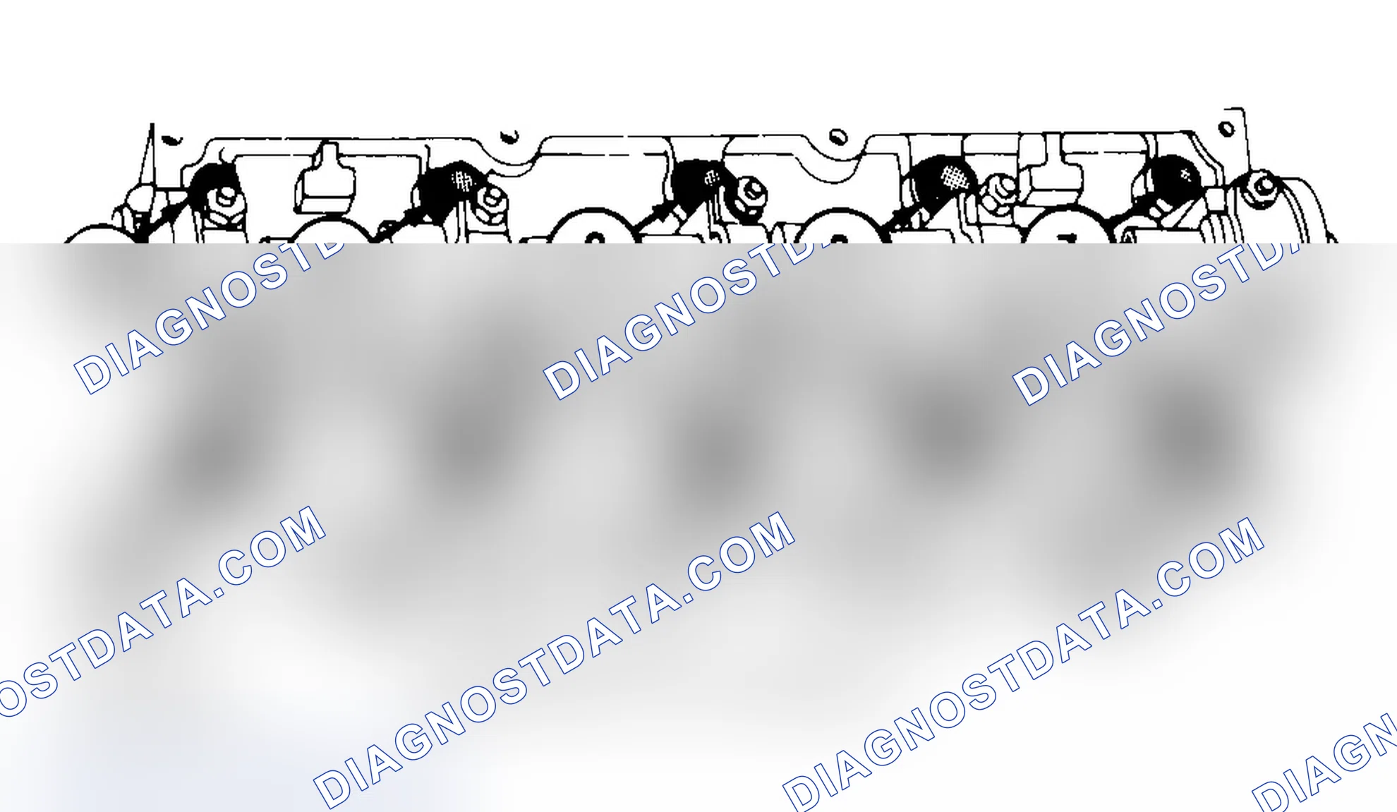 Scheme 3: Typical Cylinder Head Tightening or Loosening Sequence