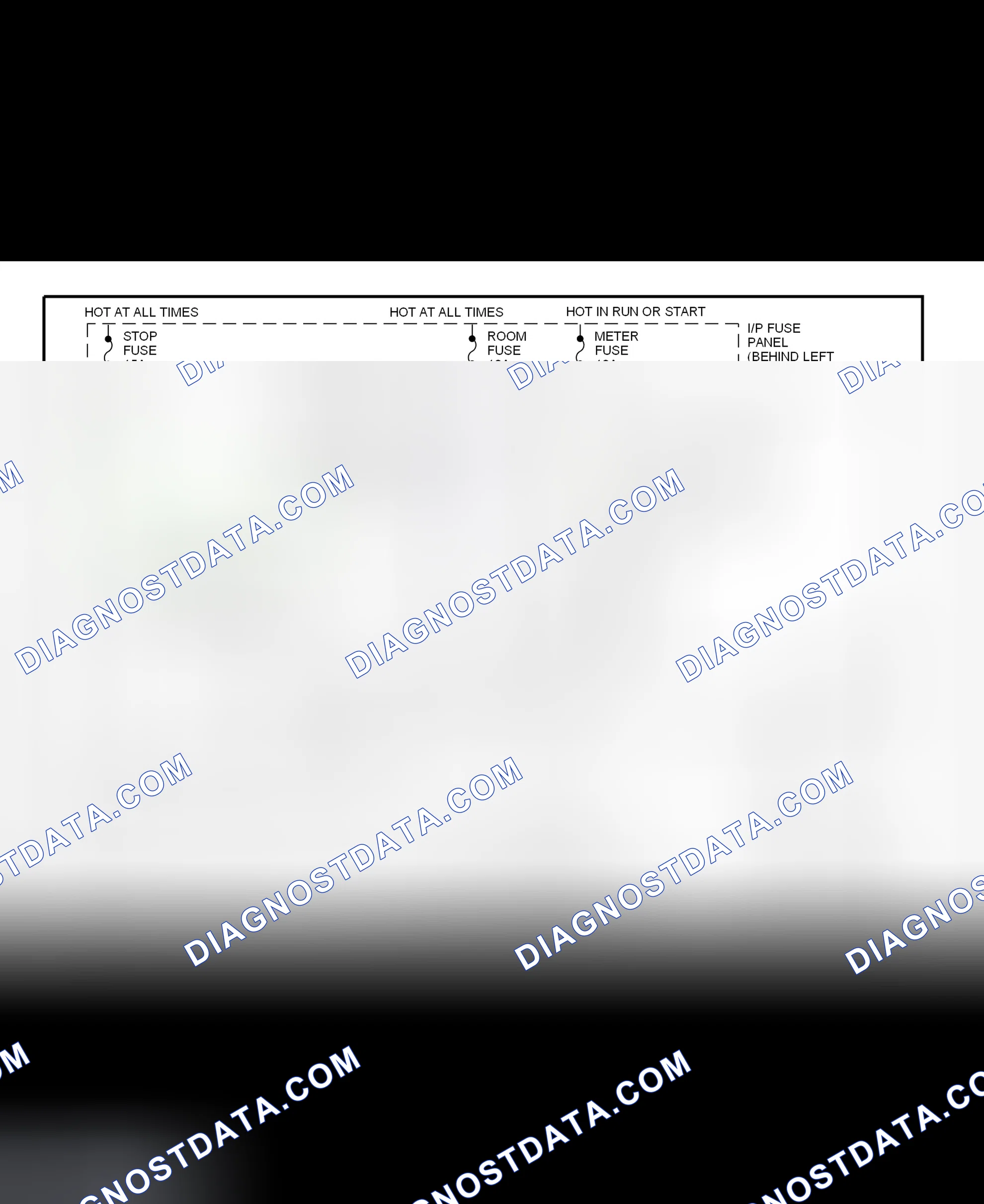 Scheme 76: Shift Interlock System Wiring Diagram (1997-98 Escort & Tracer)