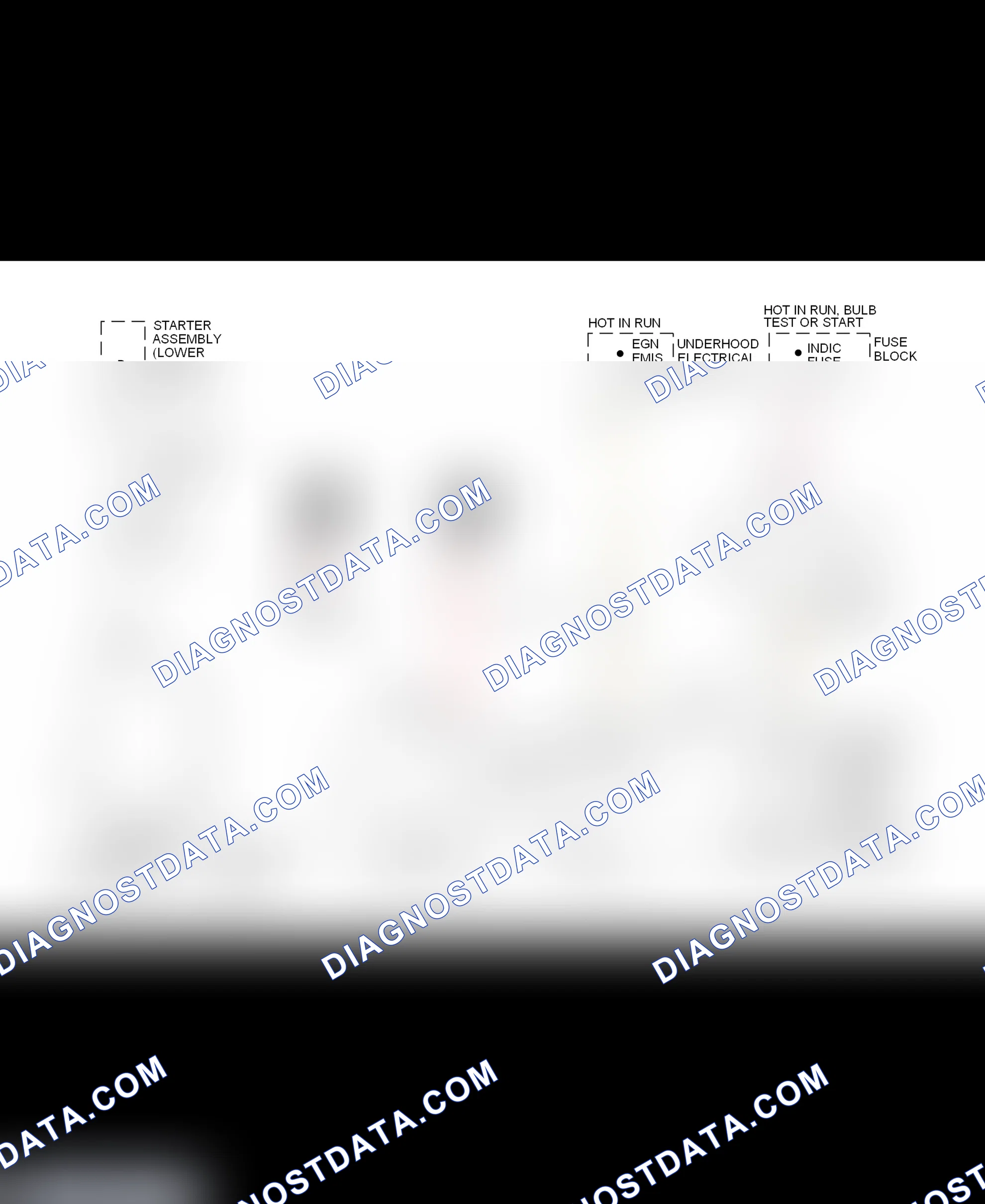 Scheme 19: Charging System Schematic ("W" Body - Lumina)