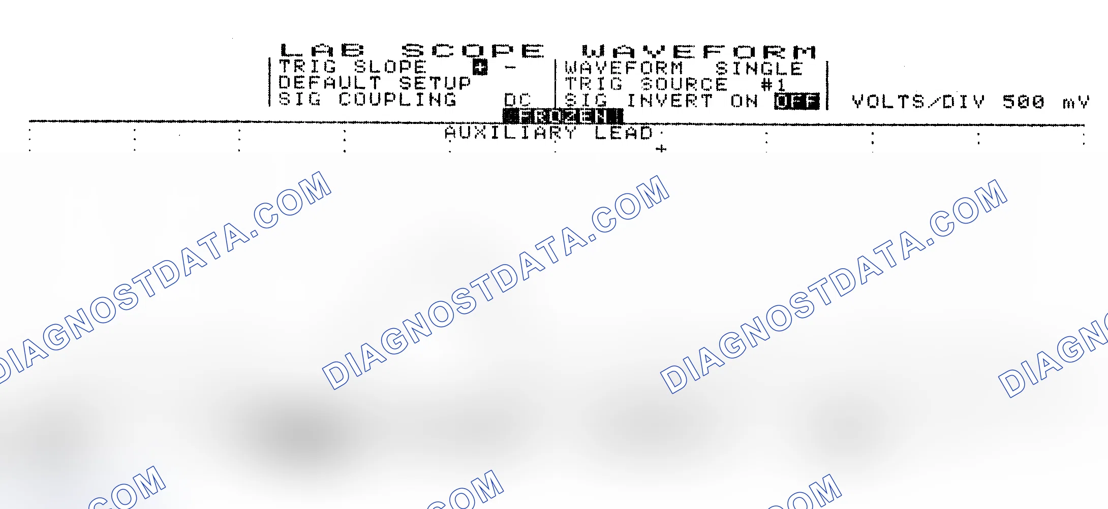 Scheme 10: Single Injector w/Excessive Current Flow - Current Pattern