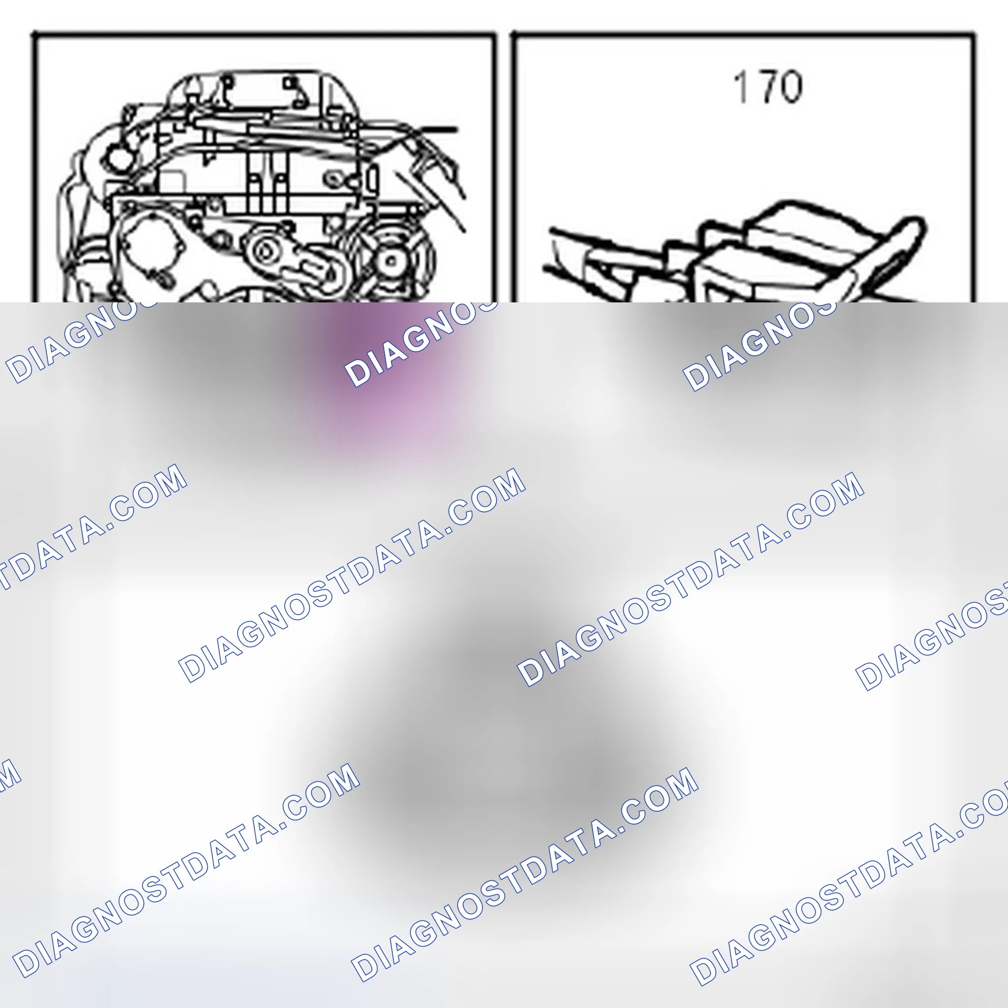 Scheme 336: Compressor, A/C (170)