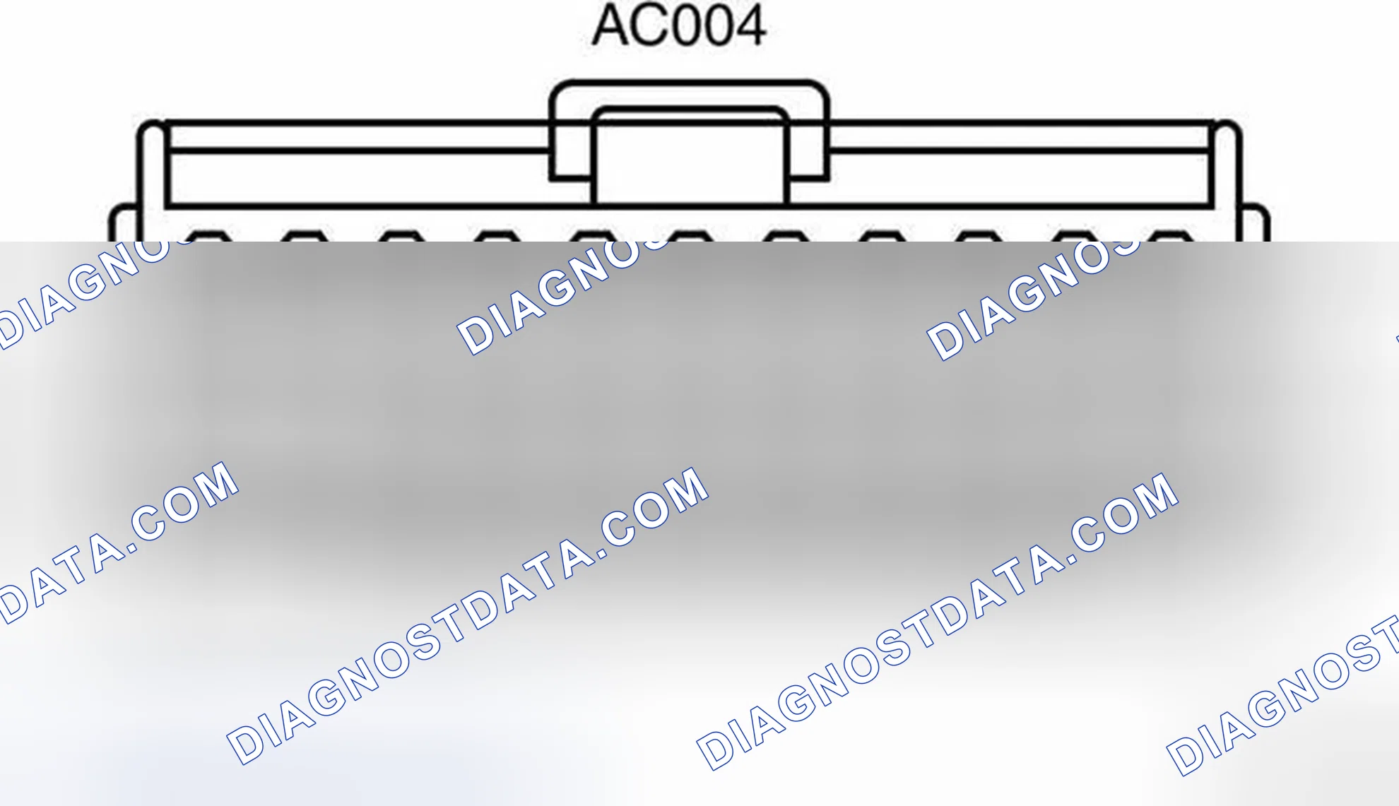 Scheme 19: Connector Pin Identity Chart for AC004