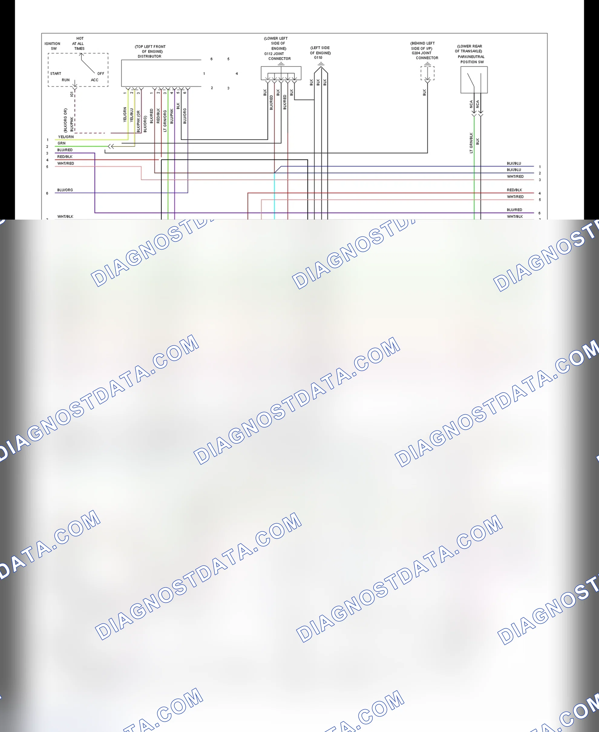 Scheme 48: EEC Wiring Diagram (Probe 2.5L - 2 Of 3)