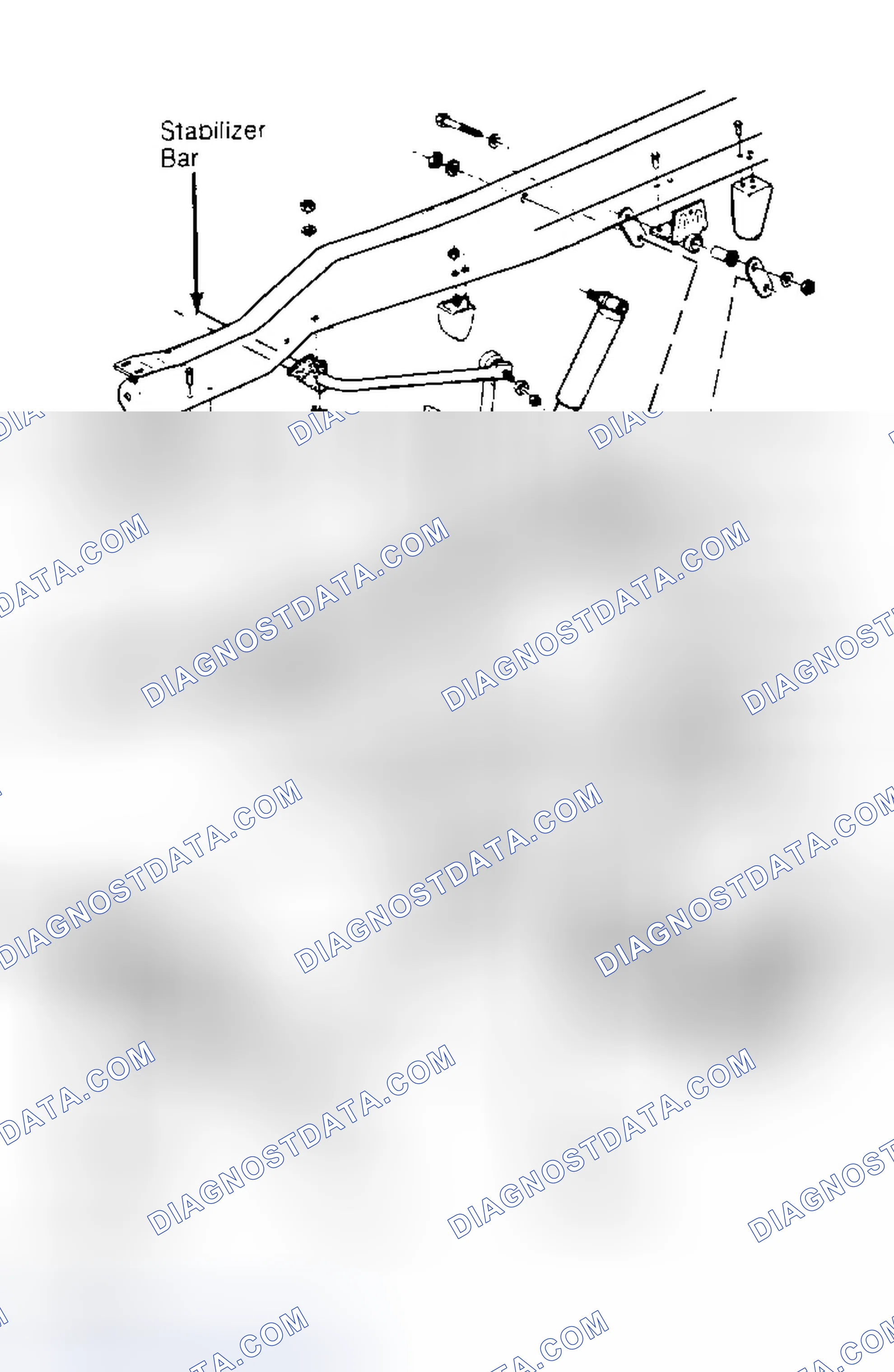 Scheme 11: Exploded View Of Front Suspension (Commercial Van - C35 Pickup Similar)