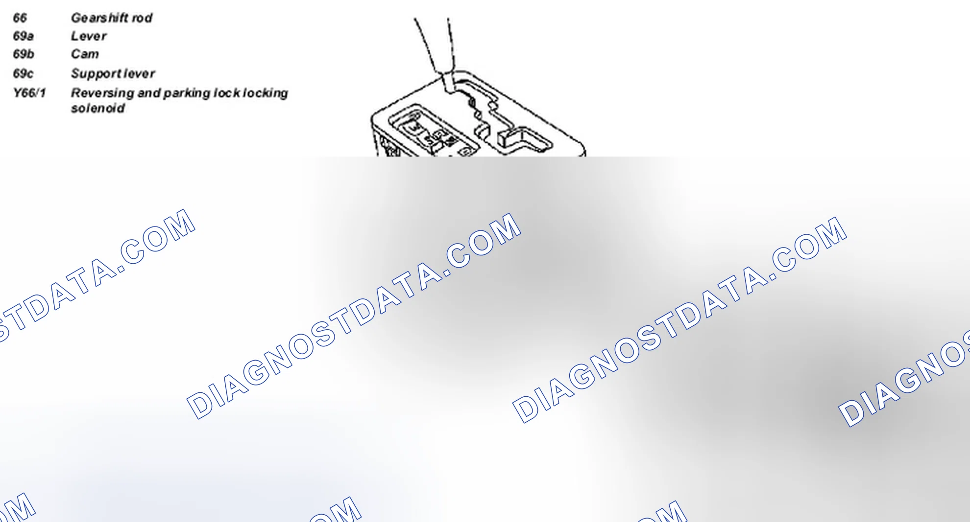 Scheme 314: Location / task / design / function of R/P lock - GF27.60-P-5103G