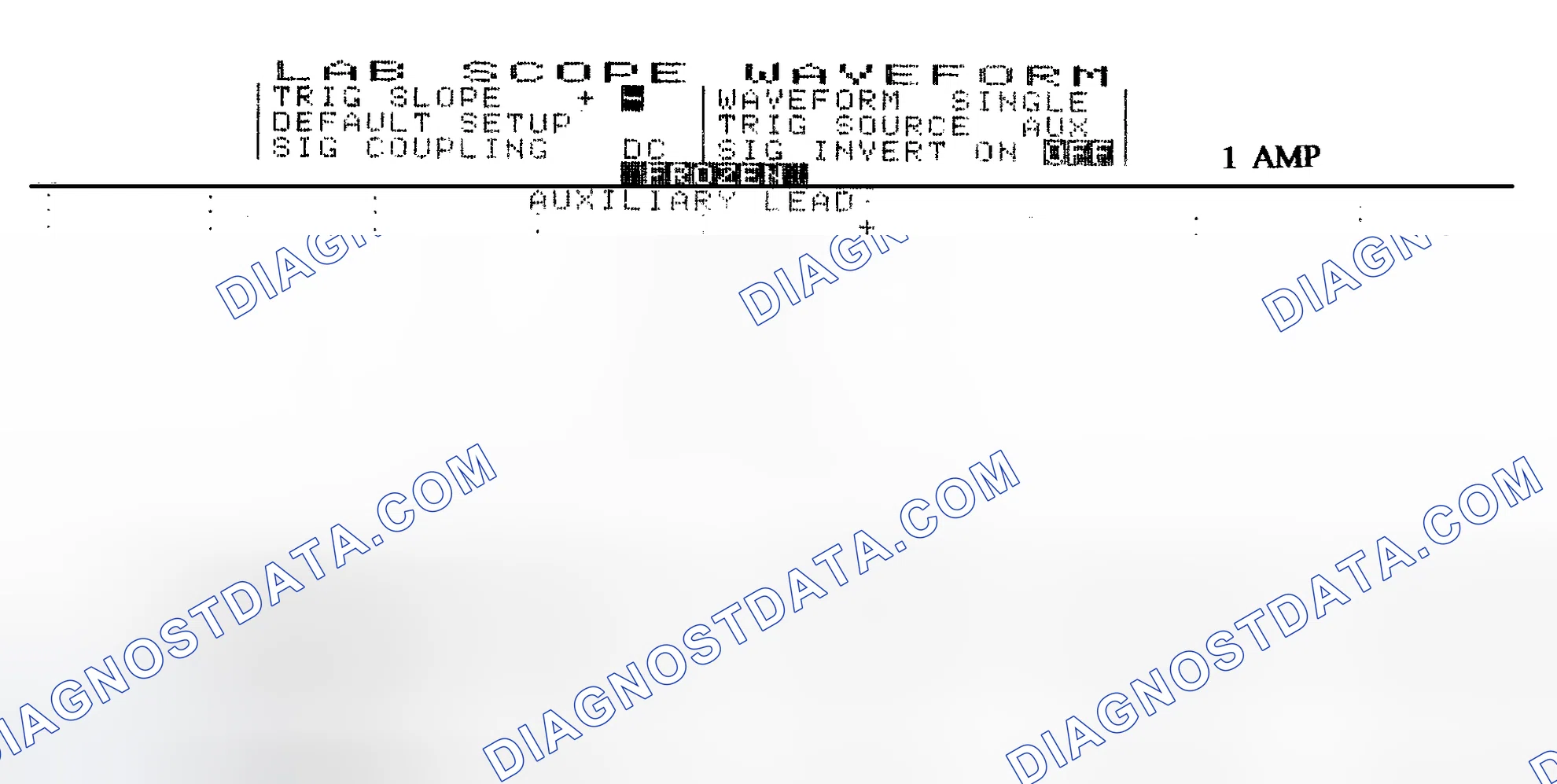Scheme 20: Single Injector w/Normal Current Flow - Current Pattern