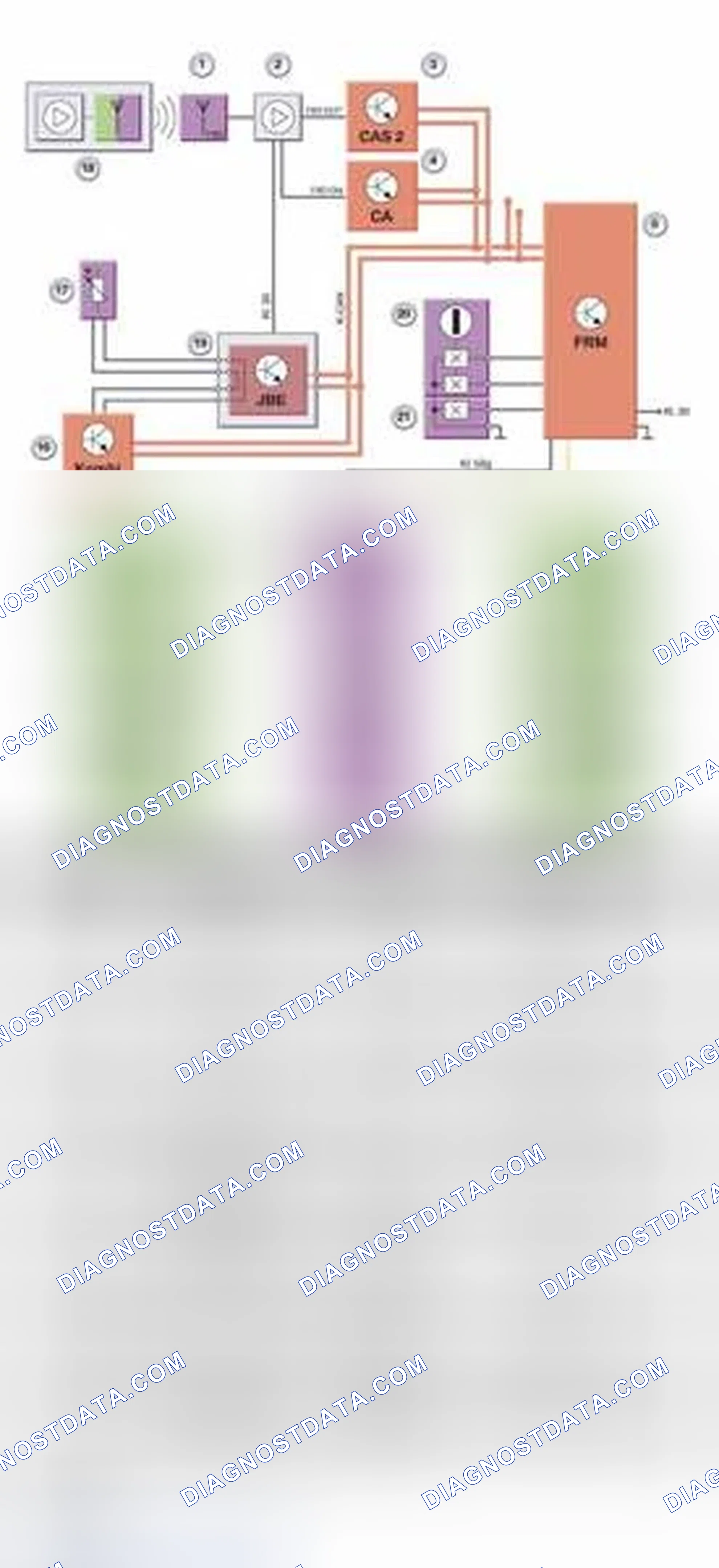 Scheme 292: Outside Mirror - Circuit Diagram