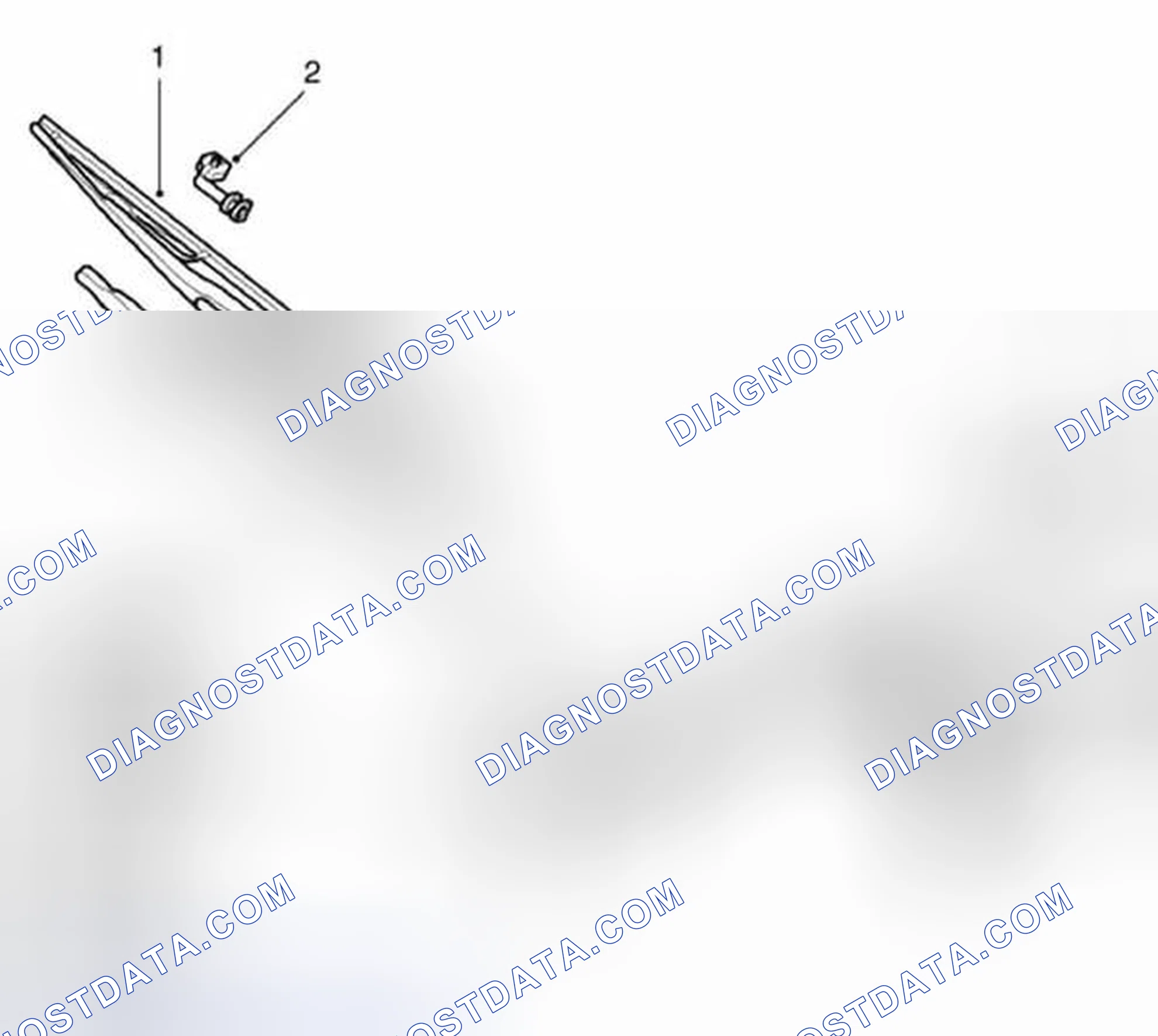 Scheme 3: Rear wiper components
