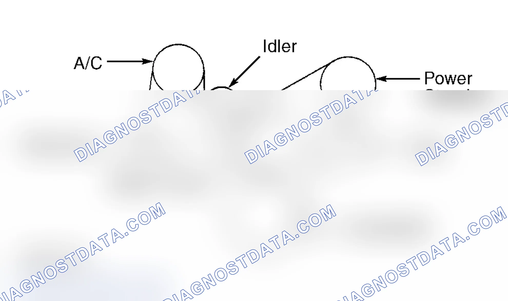 Scheme 6: DRIVE BELT ROUTING (2.5L DAKOTA)