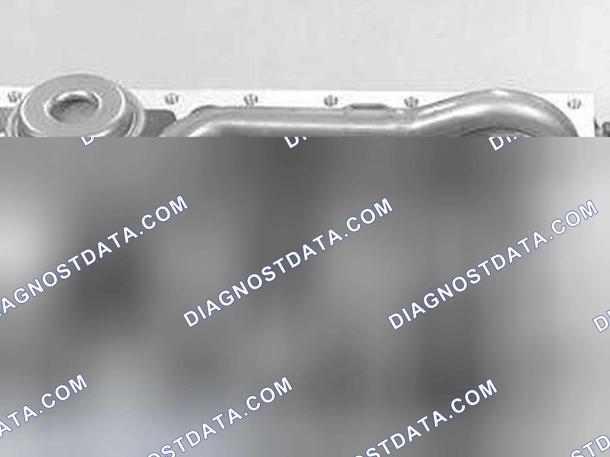 Scheme 427: Installing the oil pump suction pipe