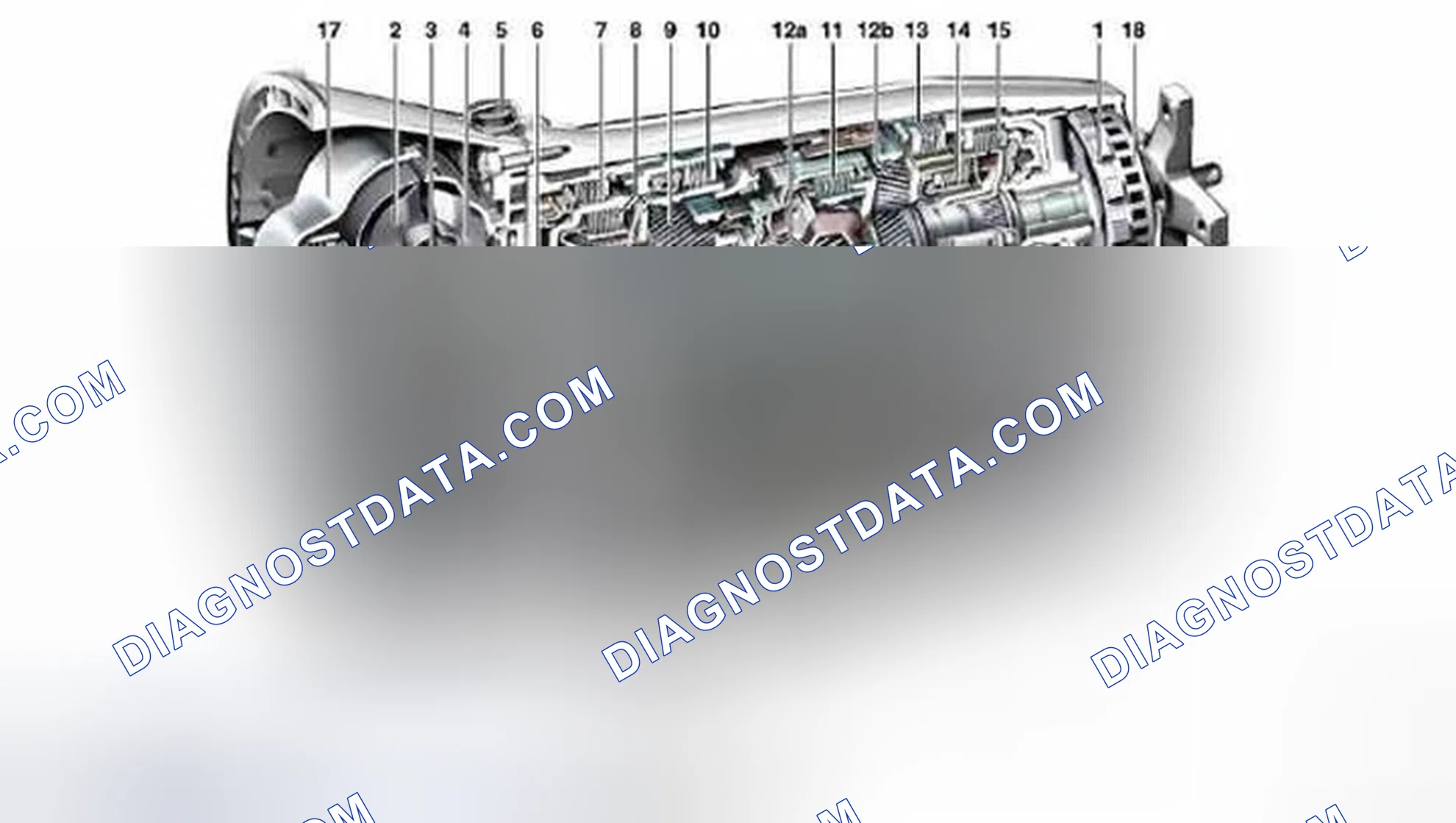 Scheme 68: Identifying Multi-Disk Brake - Transmission 722.9