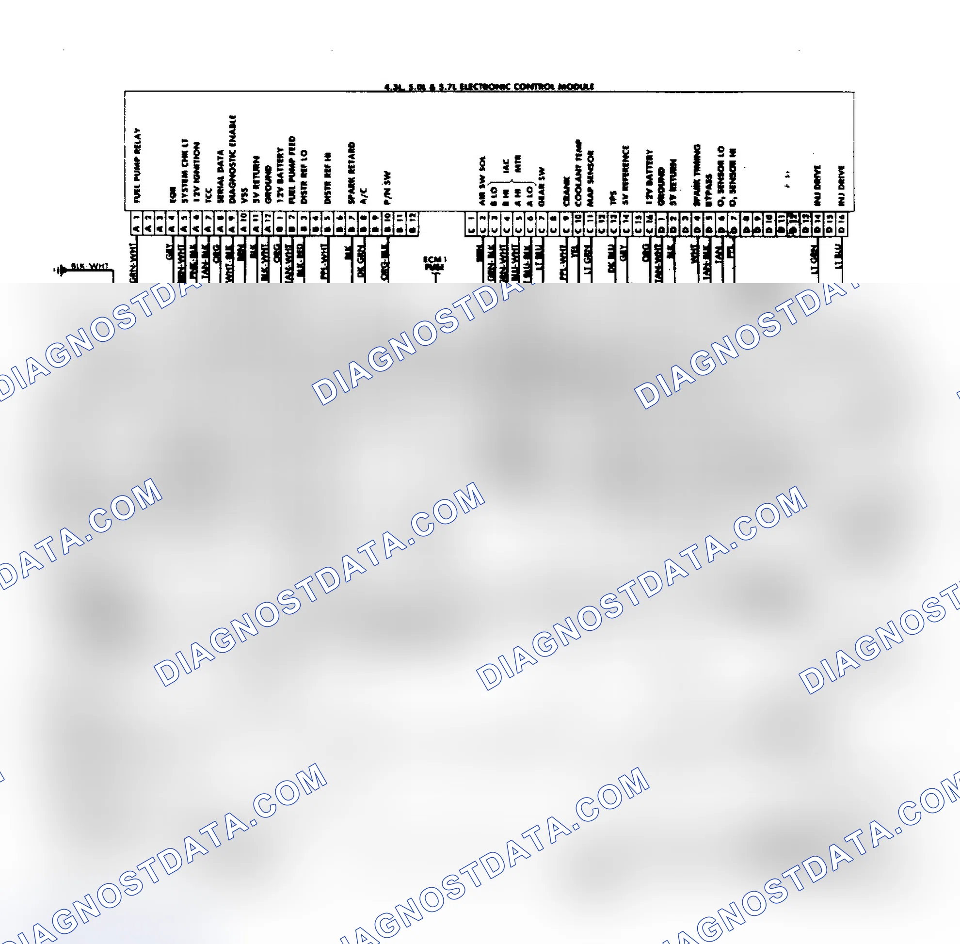 Scheme 83: Blazer/Jimmy "C/K" & Suburban 4.3L/5.0/5.7L Wiring Diagram