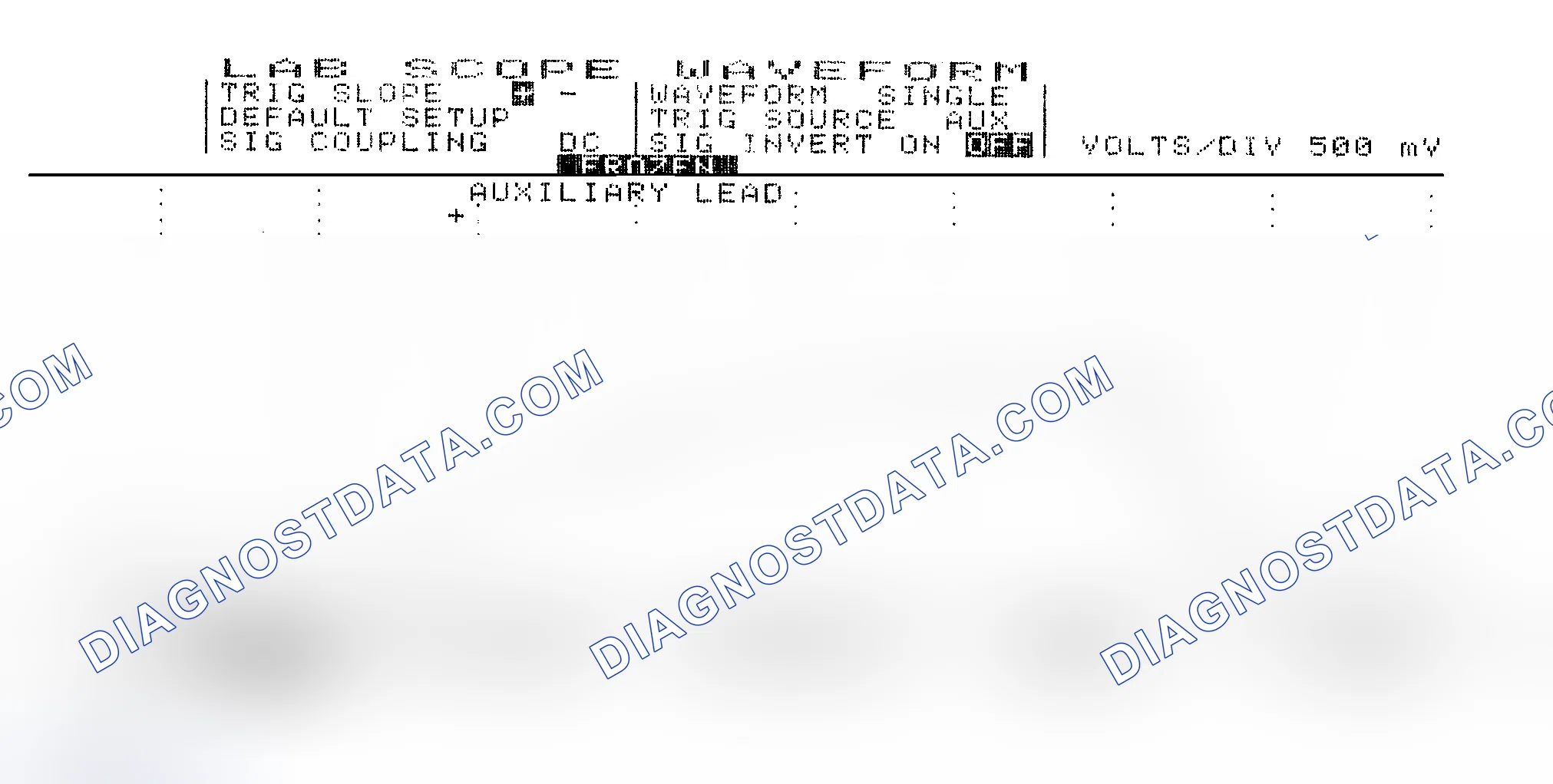 Scheme 14: Single Injector w/Excessive Current Flow - Current Pattern