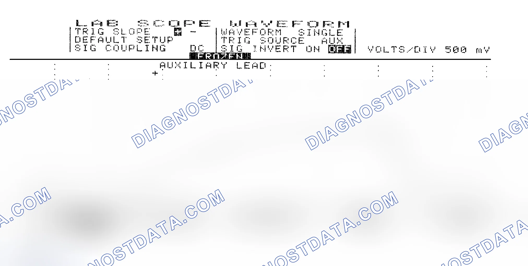 Scheme 14: Single Injector w/Excessive Current Flow - Current Pattern