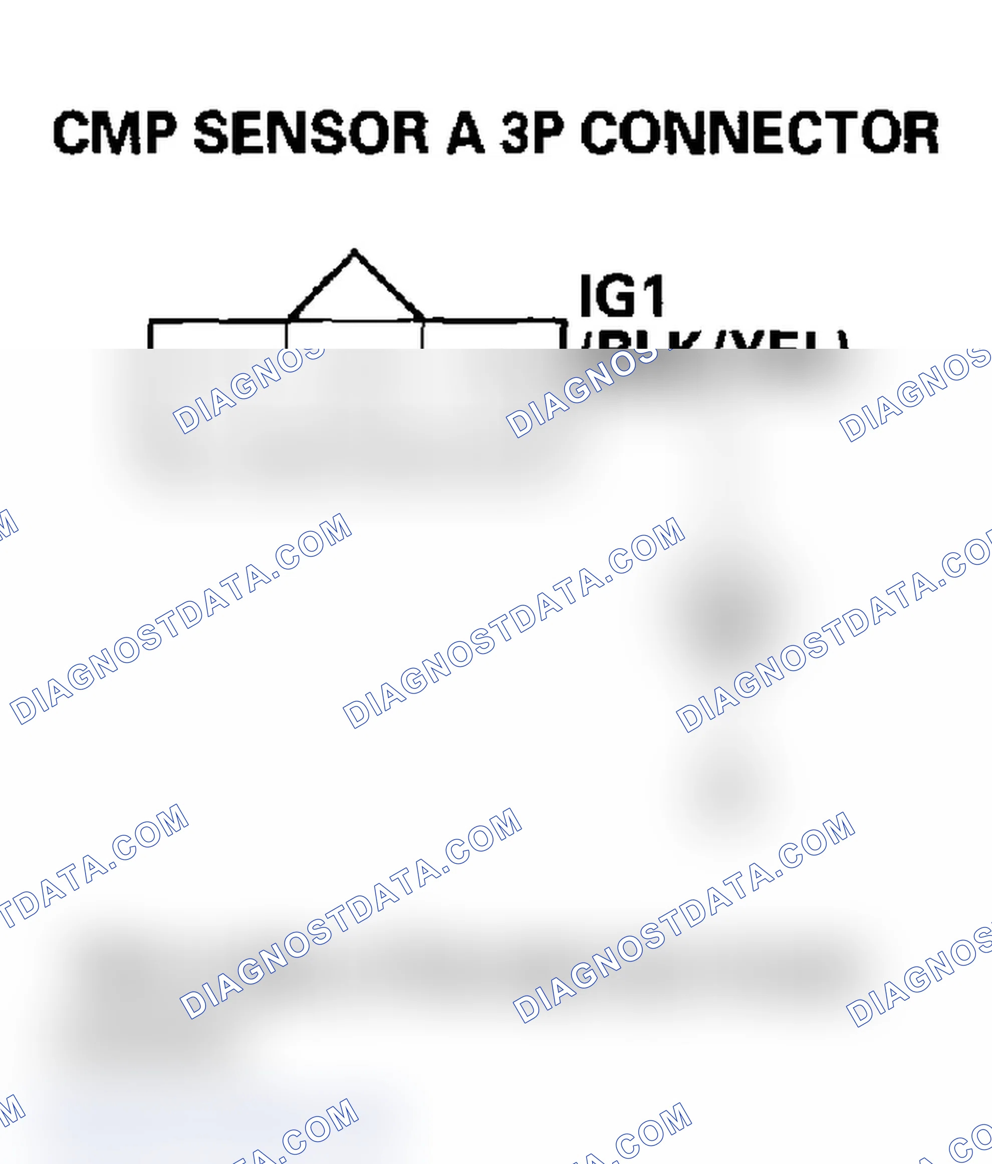 Scheme 318: DTC P0340, P0344: CMP Sensor A No Signal (2002-2004 models); CMP Sensor A Circuit Intermittent Inter