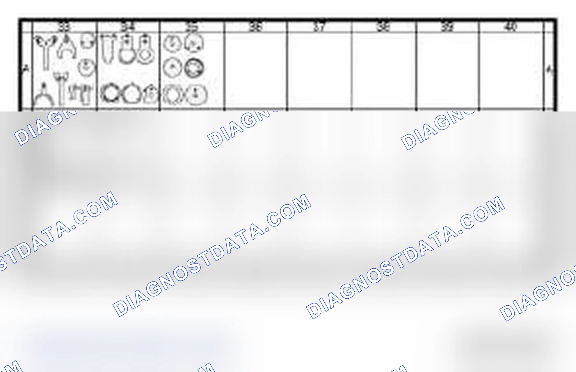 Scheme 126: 00 0 060 Special tool board V complete